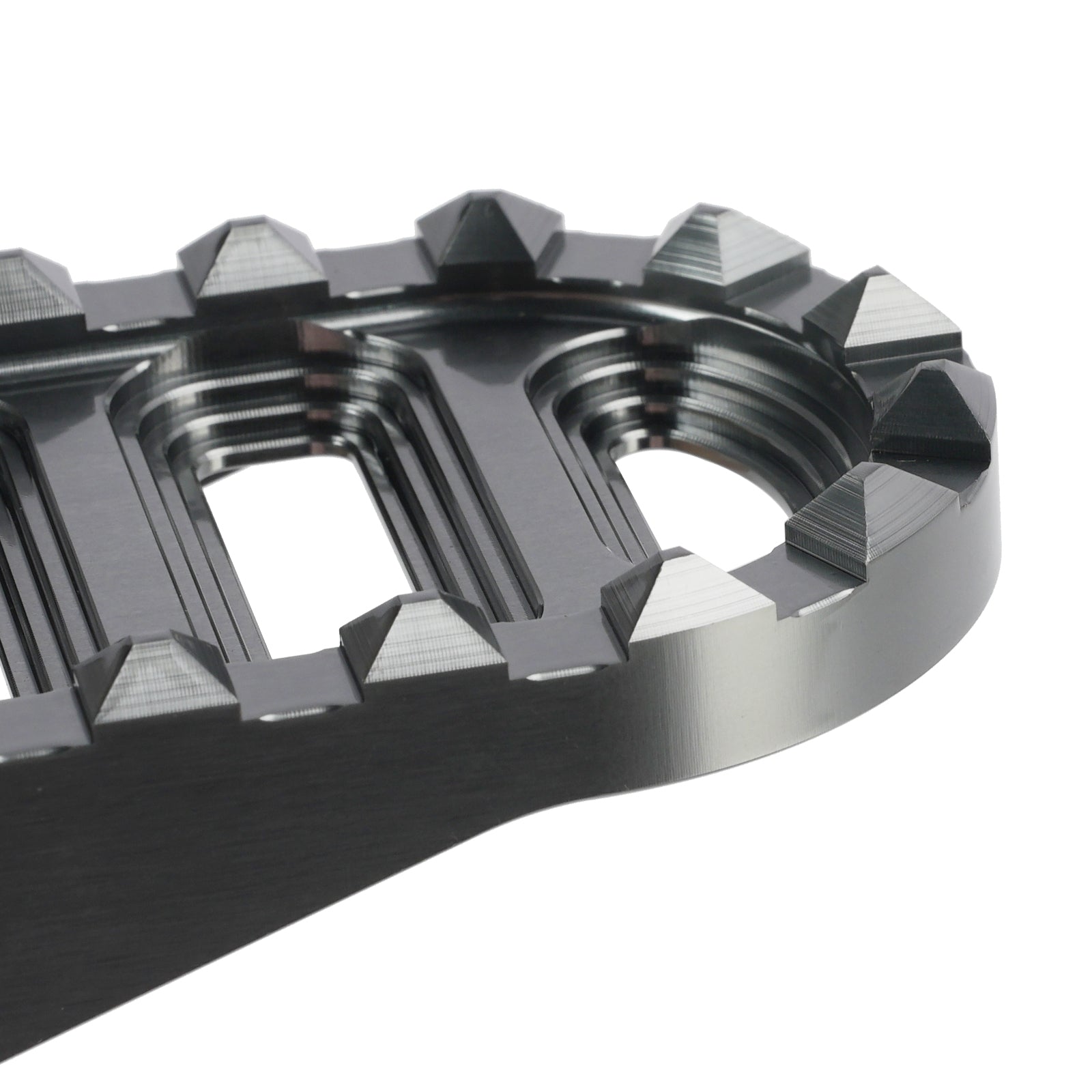 Avant Repose-pieds pour Suzuki Boulevard M50/C50 2005-2015 Gris