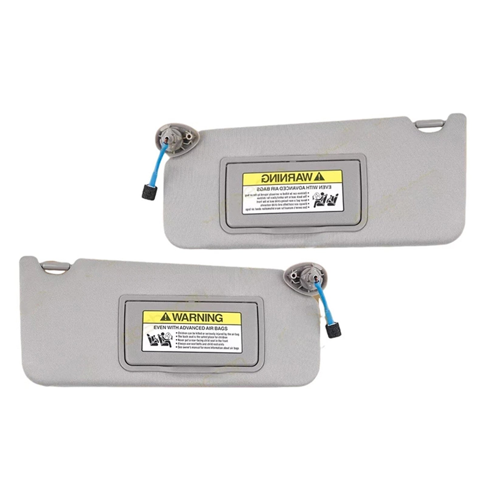 Coppia di alette parasole grigie 83280TA5A51ZA per Honda Accord 2008-2017