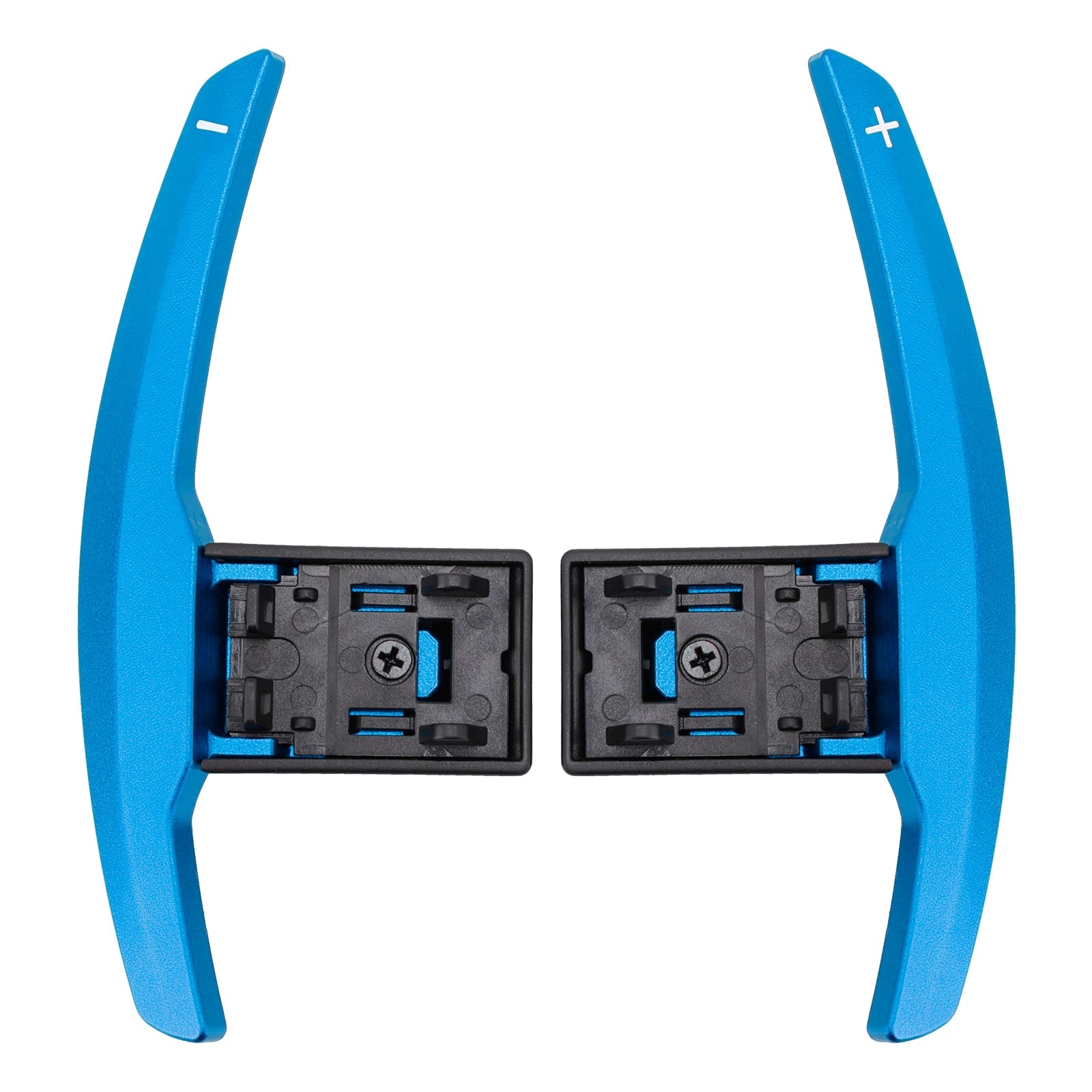 Extension de palettes de changement de vitesse pour BMW Série F F30 F31 F32 F10 X3 X5 Aluminium Bleu