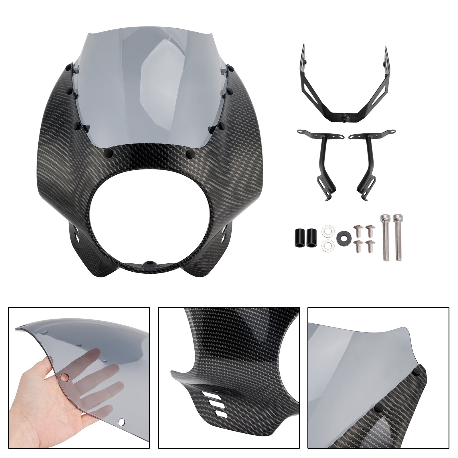 Parabrisas y carenado de faro para Yamaha XSR900 (2022-2025)