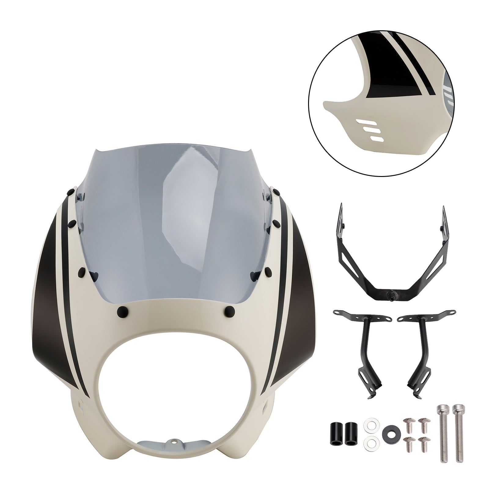 Parabrisas y carenado de faro para Yamaha XSR900 (2022-2025)