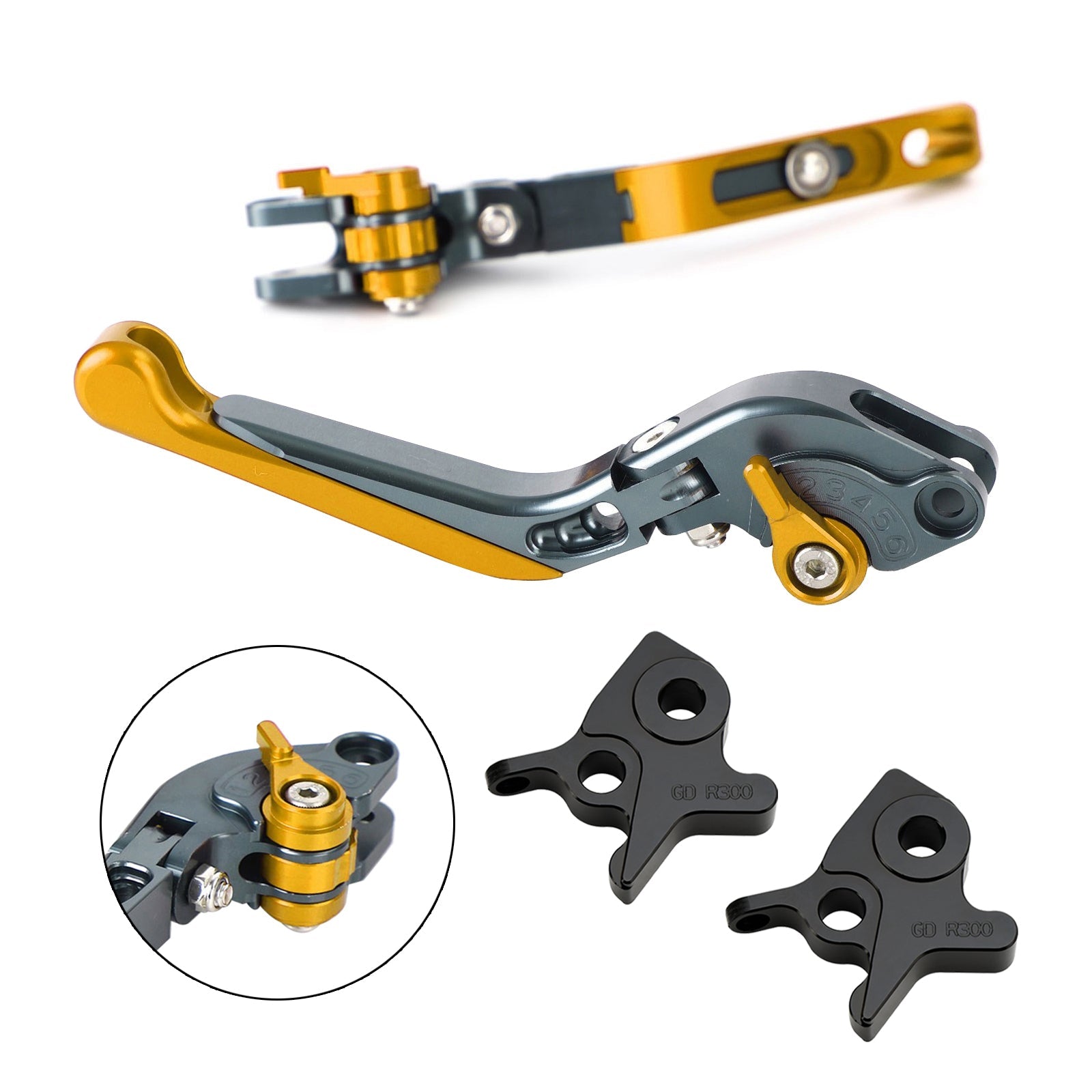 Palanca de freno de embrague ajustable Kymco AK550 2017-2022
