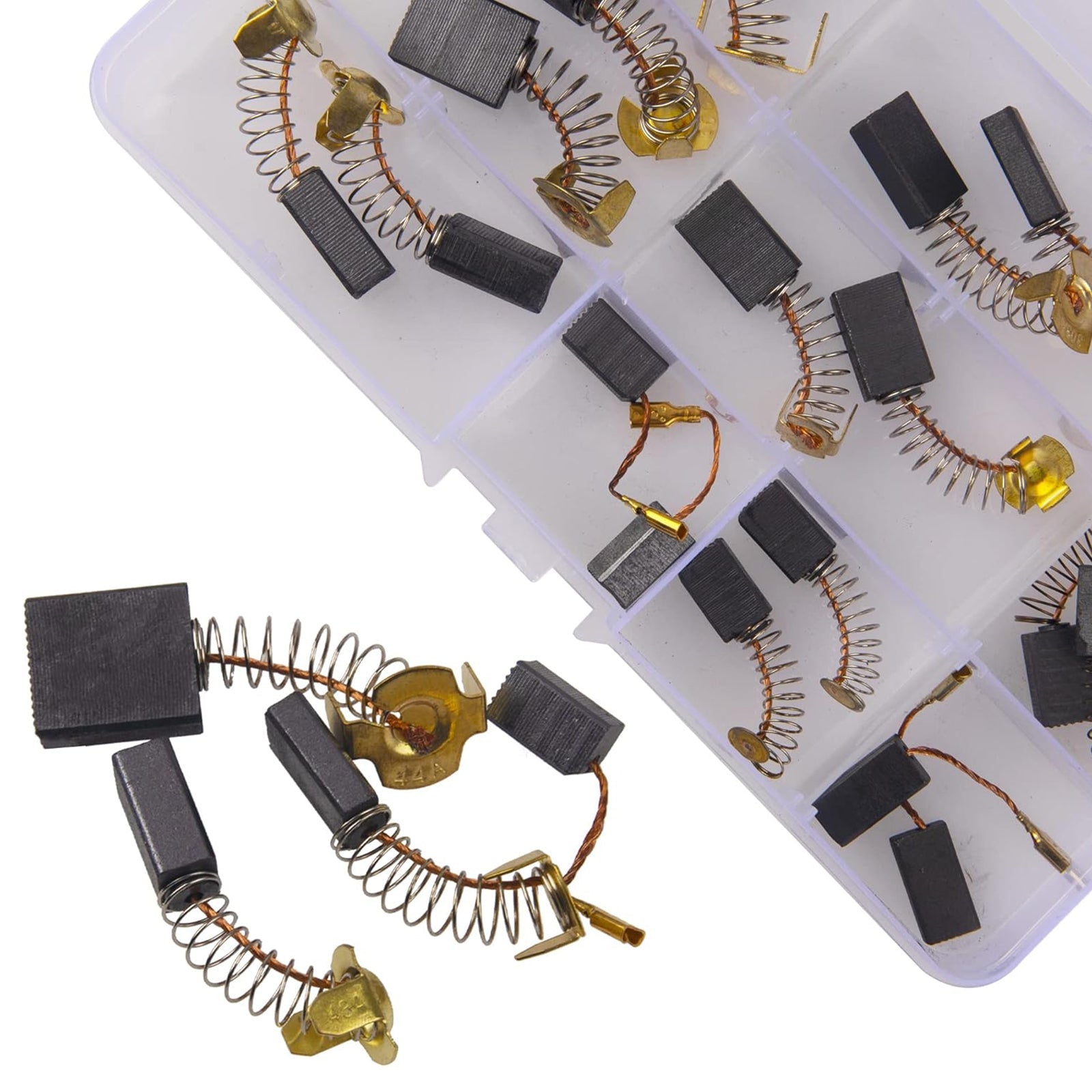 Set 20 ogljikovih metl za električni motor, 10 velikosti, rezervni del za popravilo električnih orodij