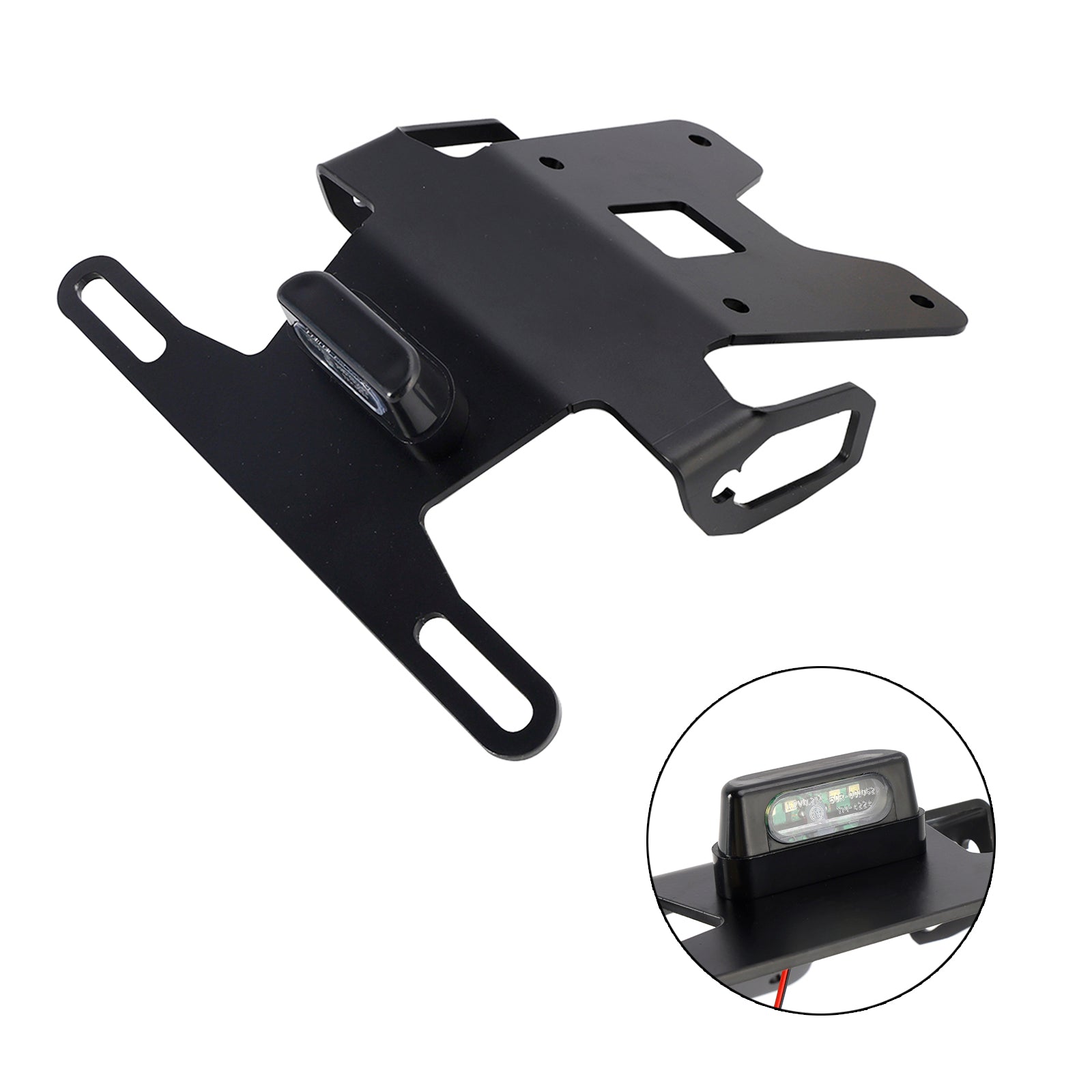 Supporto per la targa Supporto in lega di alluminio Kawasaki Z650RS 2022-2024