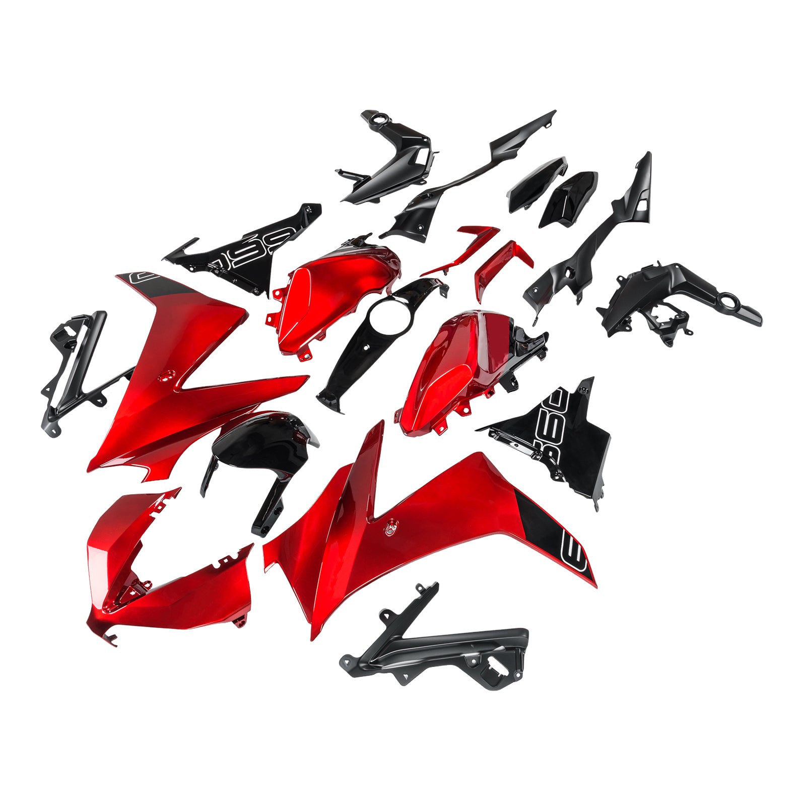 Kit de carénage de carrosserie par injection pour Daytona 660 2024-2025