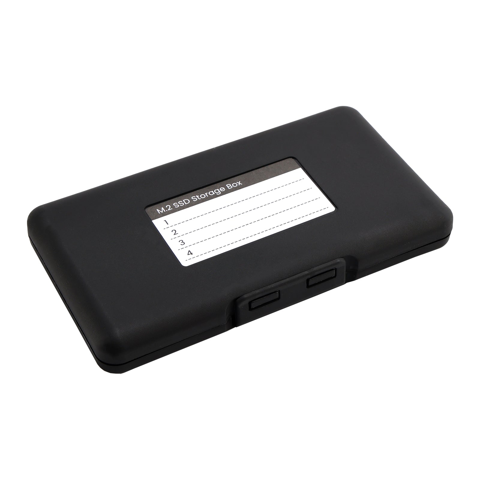 M2 kiintolevyn suojakotelo, shokki -resistentti ja vedenpitävä, musta SSD -levy