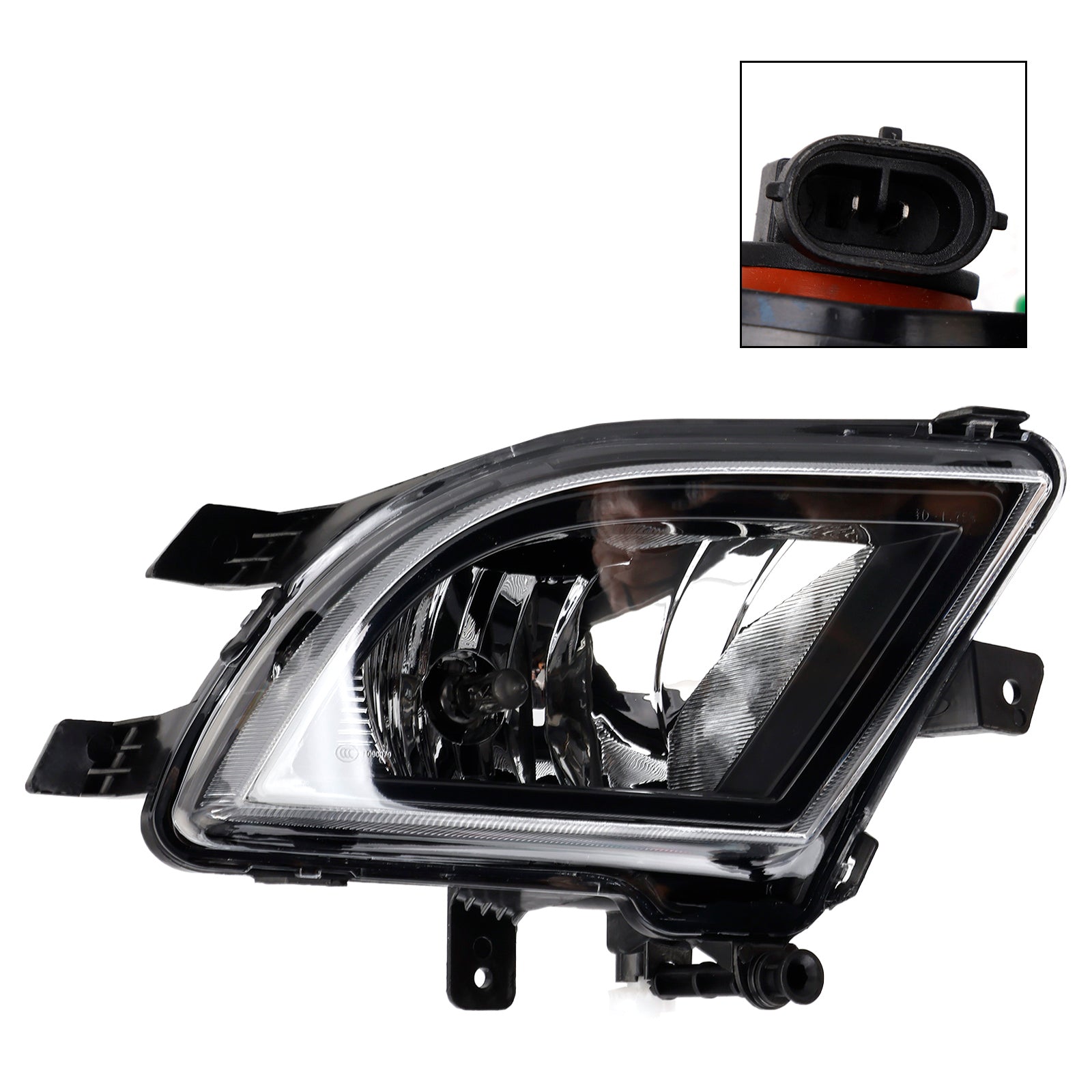 Mistlamplamp rechtsvoor met heldere lens voor VW Volkswagen Jetta 2015-2018