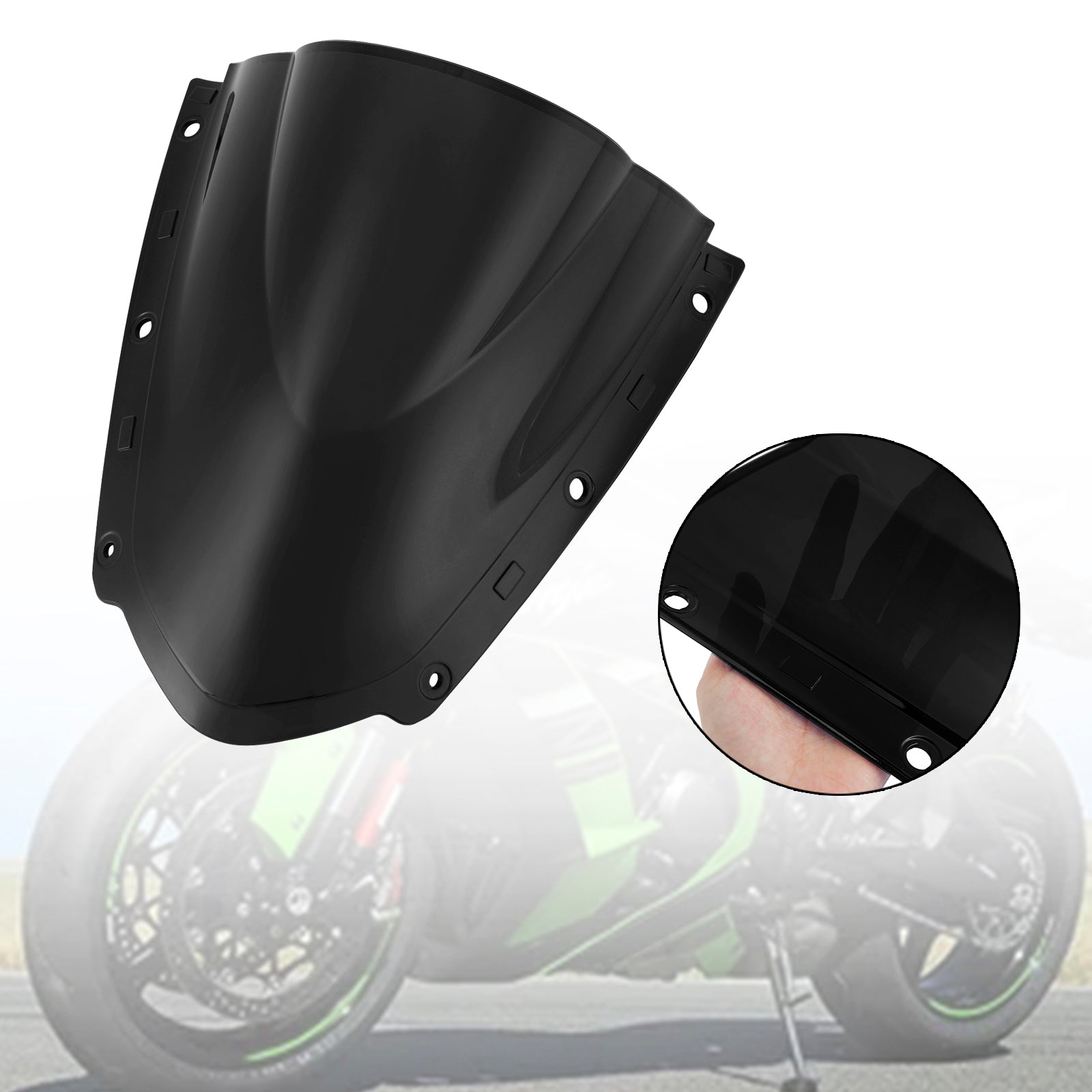 Protezione per parabrezza in ABS Kawasaki Ninja ZX-10R 2021-2022
