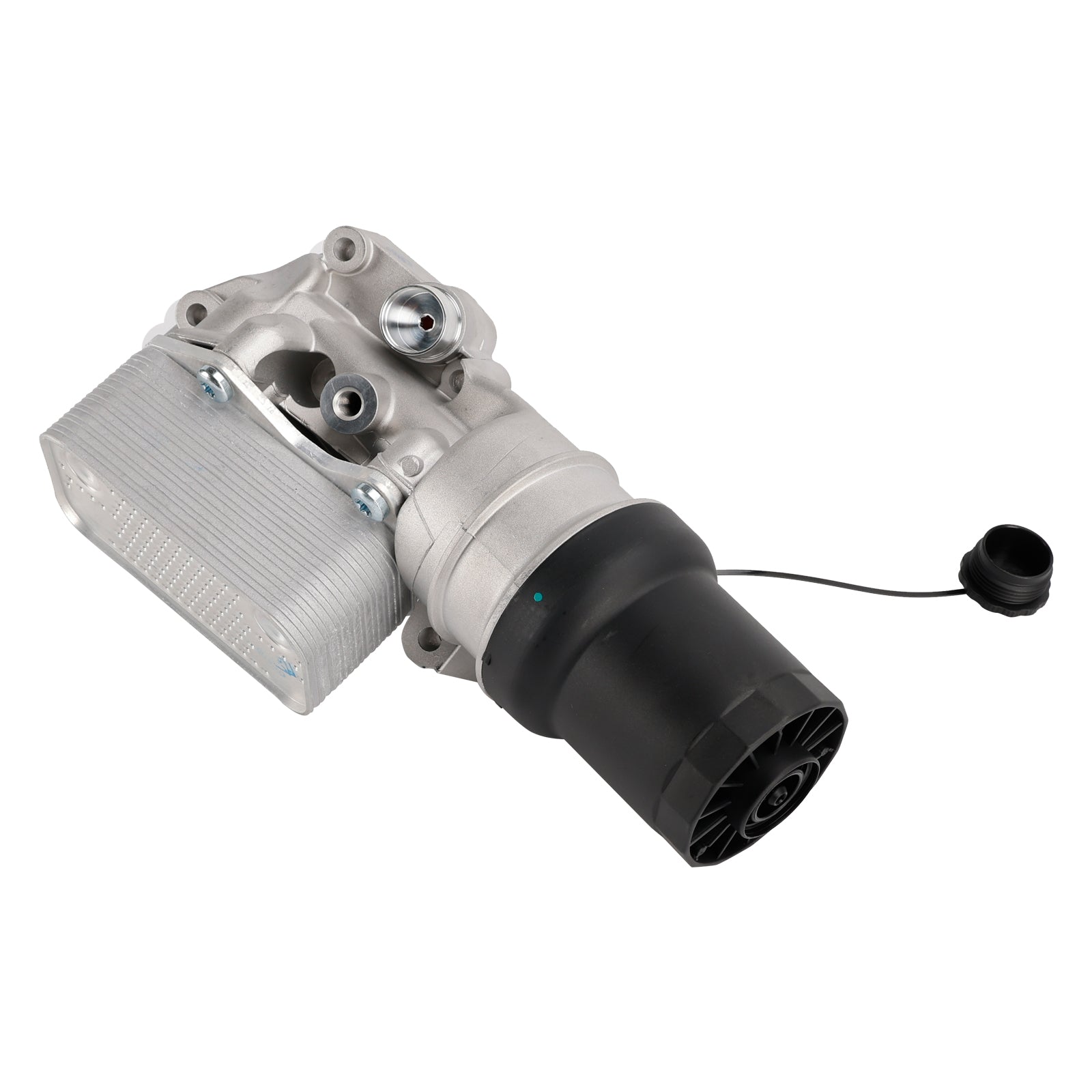 Impostazione dell'alloggiamento del radiatore dell'olio 07K115397D 07K115397A per Volkswagen Jetta 5L 5 cilindri 2005-2014