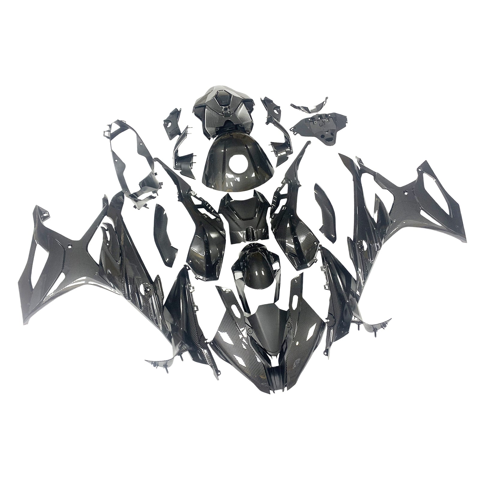 Kit carenatura BMW S1000RR 2023-2024 - ABS iniettato - Paraurti, coperture radiatore & protezioni laterali