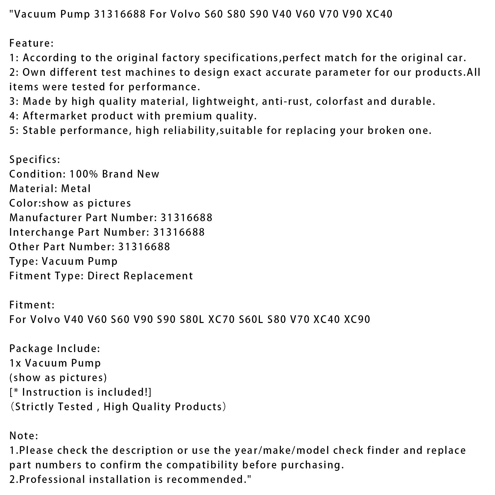 Volvo S60 S60 S90 V40 V60 V70 V90 XC40 31316688888888888888888888888888888888888888888