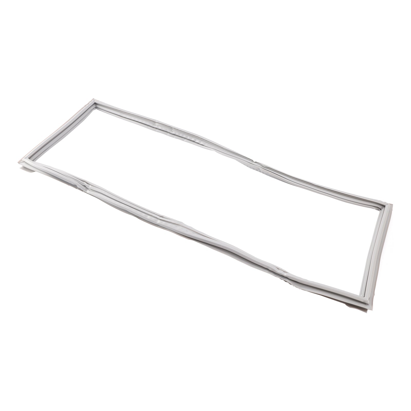 Junta de refrigerador de puerta francesa (gris, lado izquierdo) compatible con Kenmore AP6027227 (W10830048)