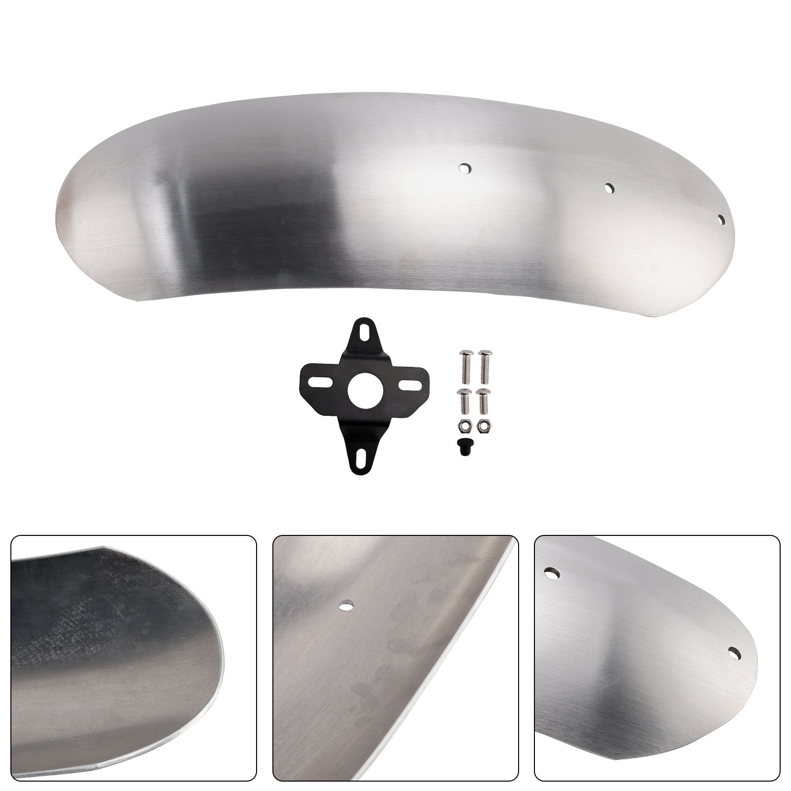 Parafango Anteriore in Acciaio Compatibile con MOTO GUZZI V7 Stone Special 2017-2025
