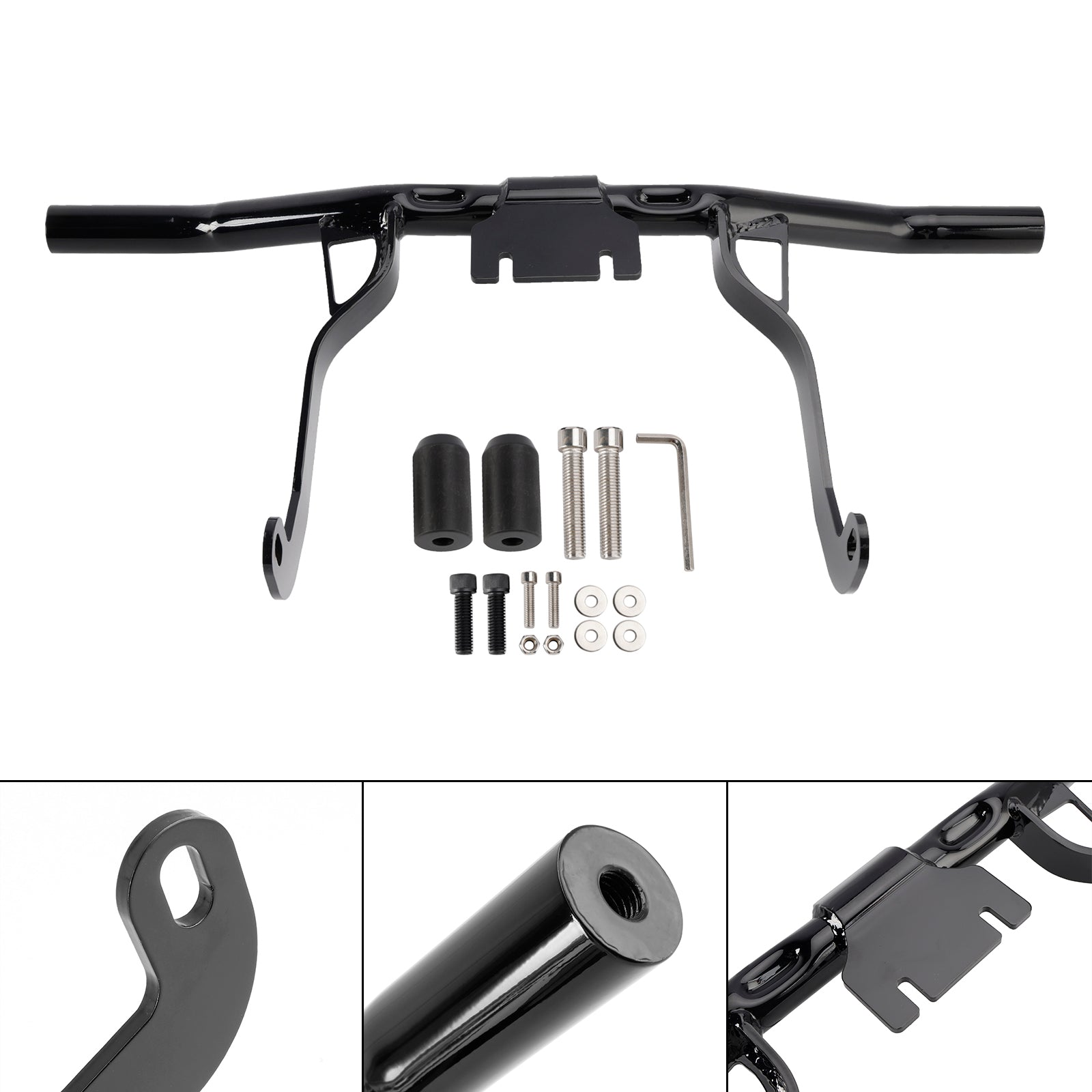 Harley Road Glide Street Glide Road Glide, FLHT, FLHX 2009-2013 Moottorin suojauspuskurin suojauspalkki