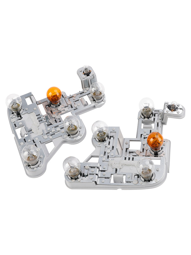 Portalampada posteriore sinistro e destro con lampadine per Mercedes W204 Classe C 2007-2010