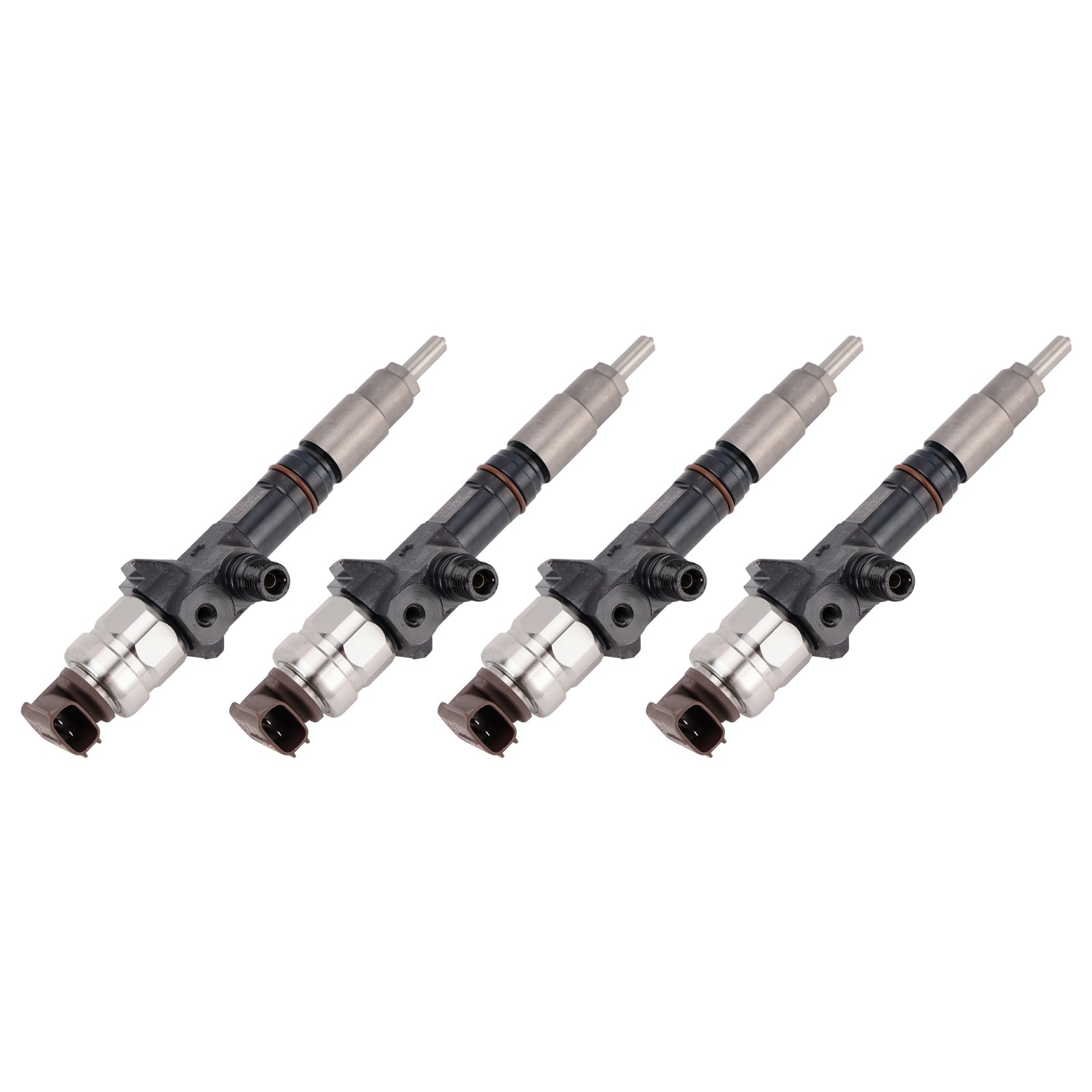 Injecteurs de carburant (4 pièces) compatibles avec les chargeuses compactes à chenilles Caterpillar CAT 259D, 259D3, 279D, 279D3, 289D et 289D3, moteur C3.3B 308E2CR