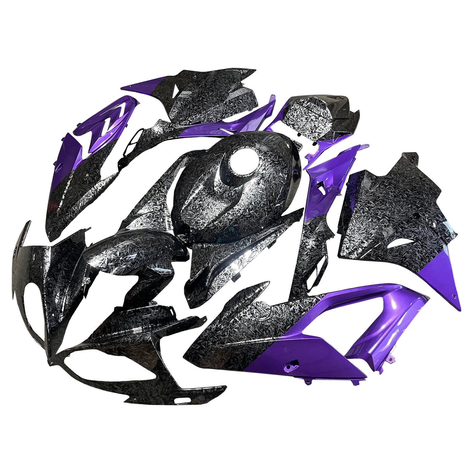Kit de carénage injecté en plastique ABS pour BMW S1000RR 2017-2018