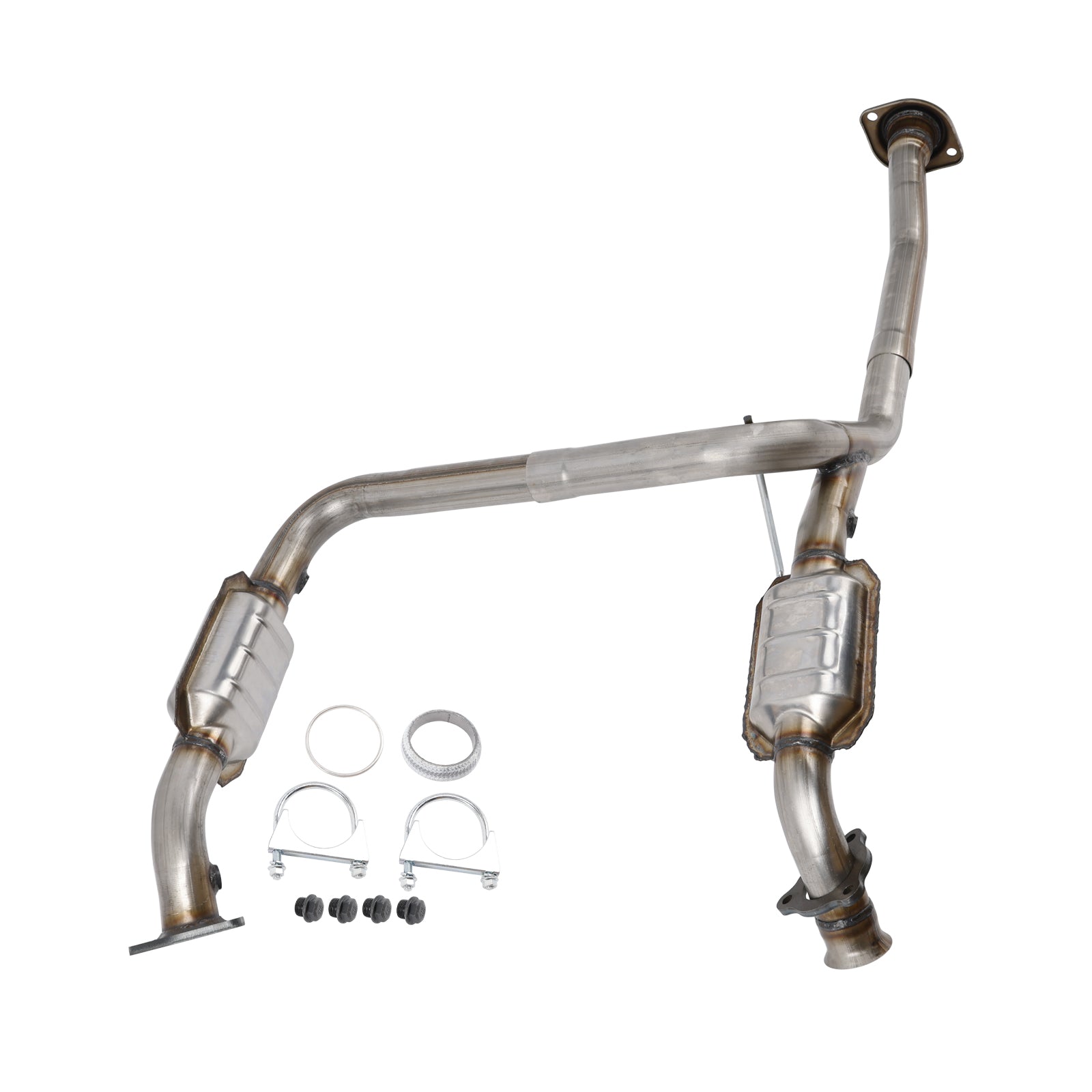 Y slang met katalysatoren voor Chevy Silverado 2500 HD V8 6.0L 2011-2017