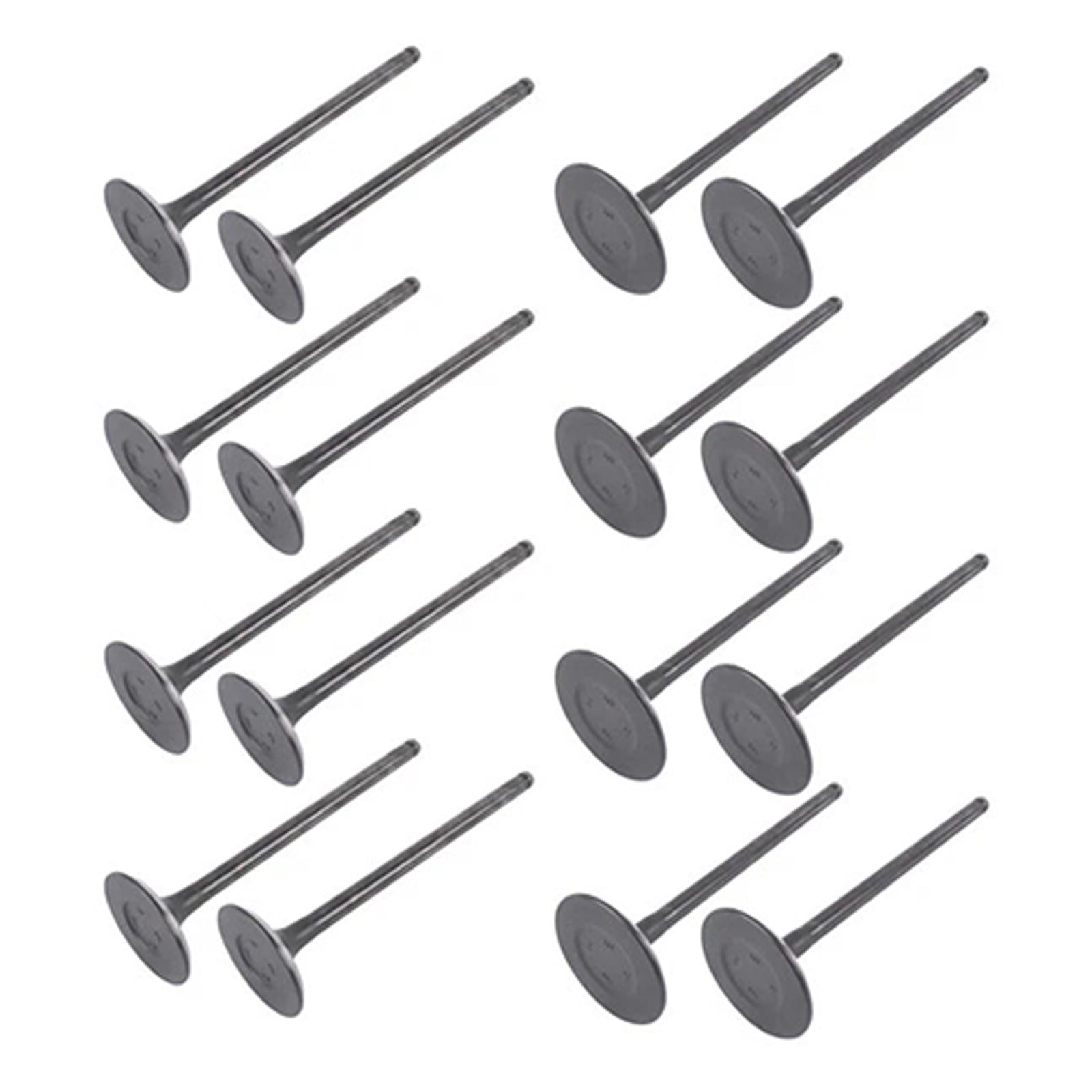 Kit valvola d'ammissione di&Scarico 16 pezzi per Toyota Scion L4 1.8L DOHC 2ZR-FE 2008-2015