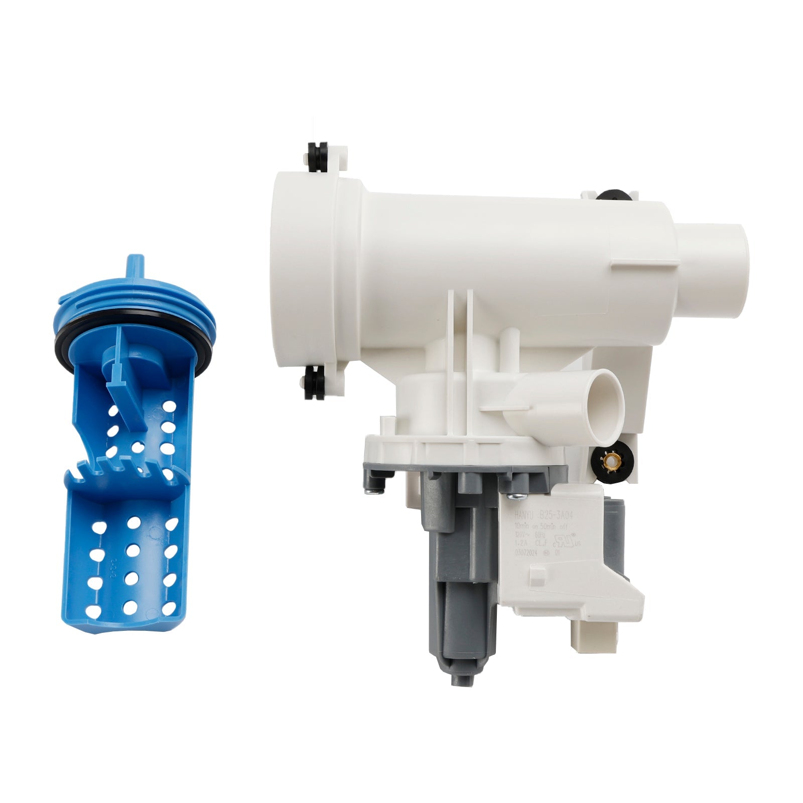 WH11X29539 AP6986715 Zespół pompy spustowej pralki do pralek GE