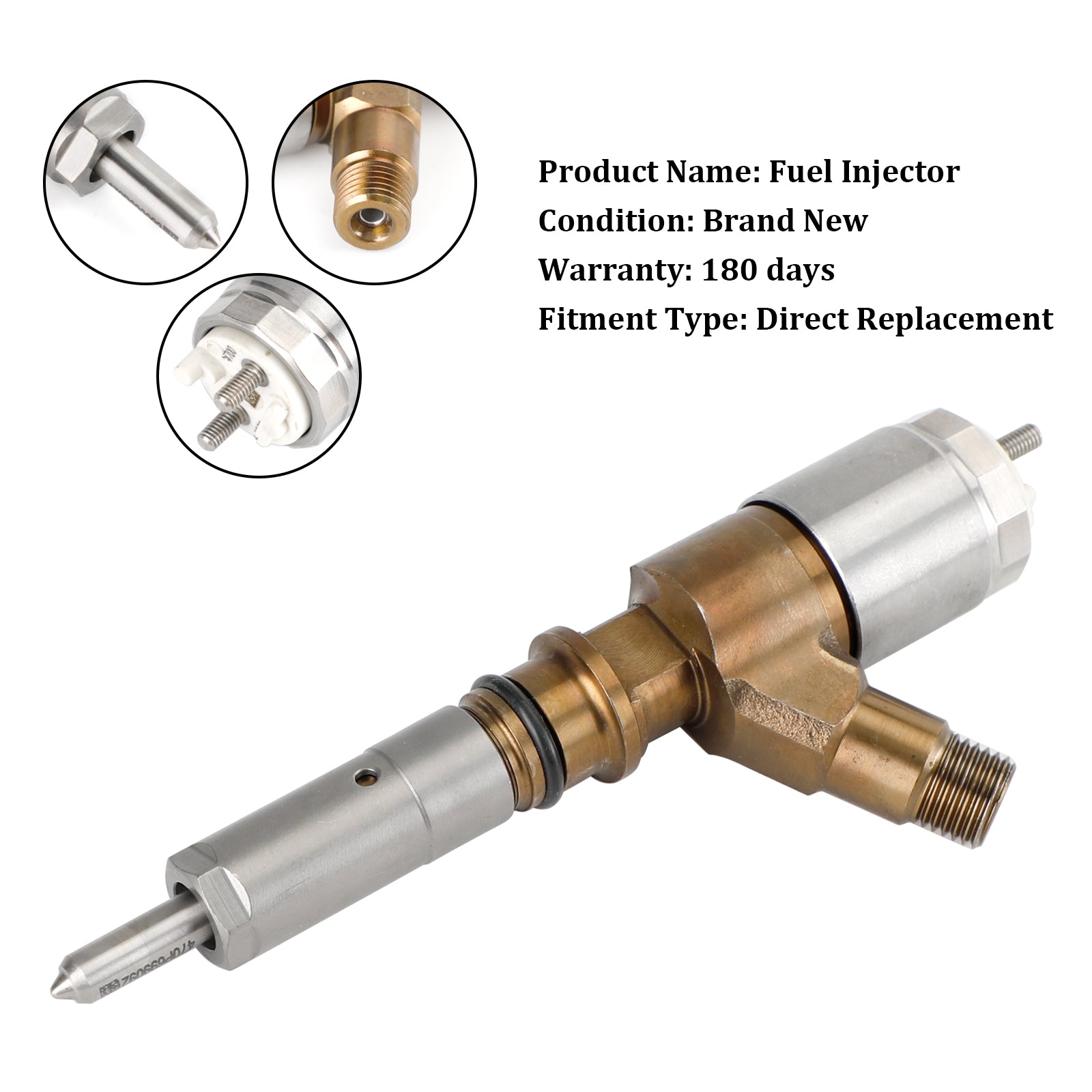 1PCS Fuel Injector 3264700 Pour Caterpillar C6 C6.4 Pour CAT 320D Excavator