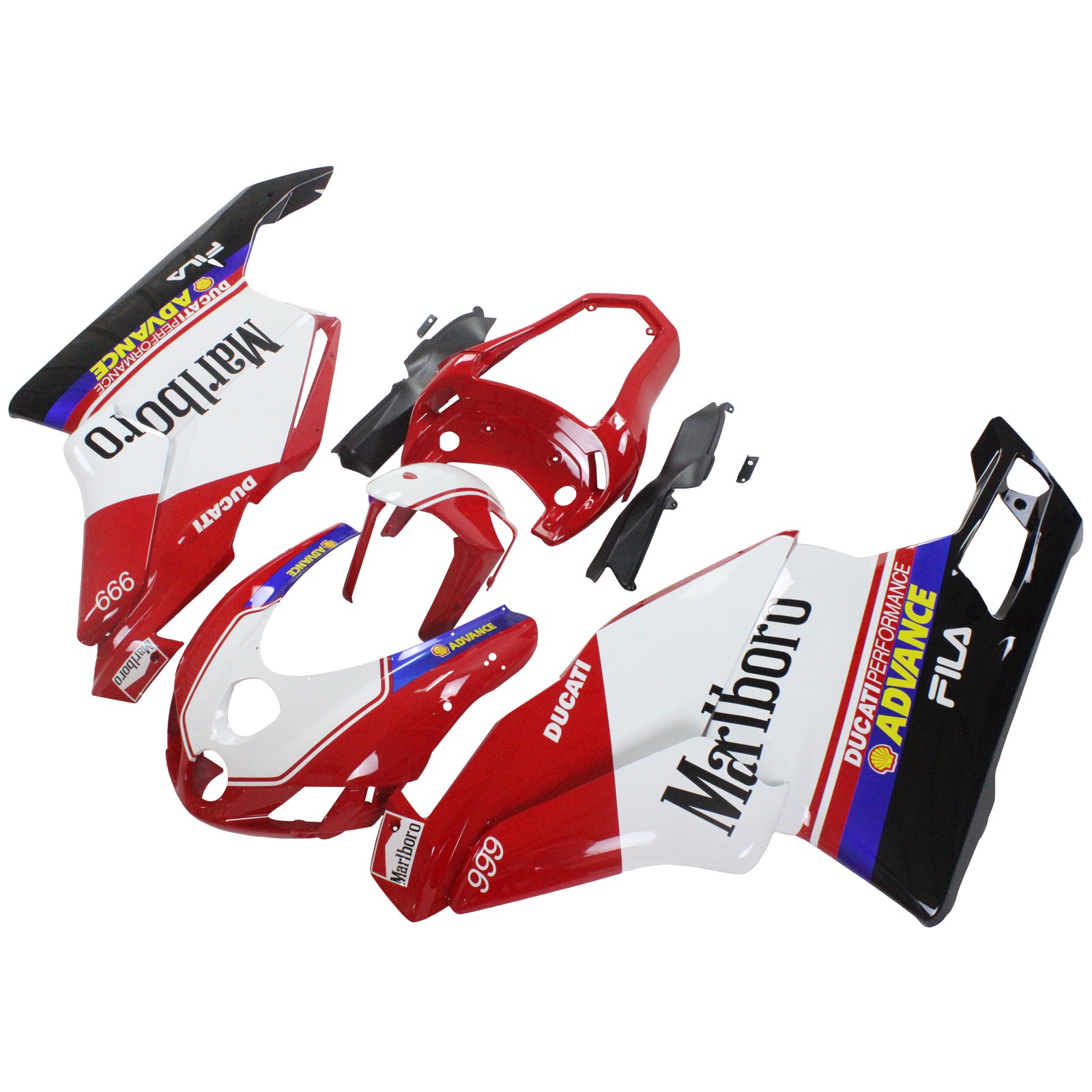 Fairing Kit Bodywork ABS pasuje do Ducati 999 749 2005 2006