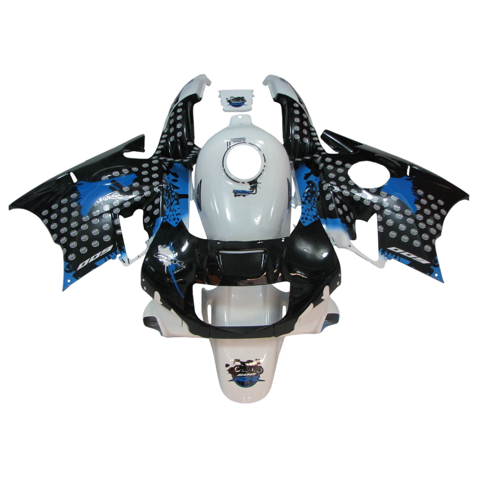 1991-1994 Honda CBR600 F2 injectiekuipset ABS kunststof carrosserie