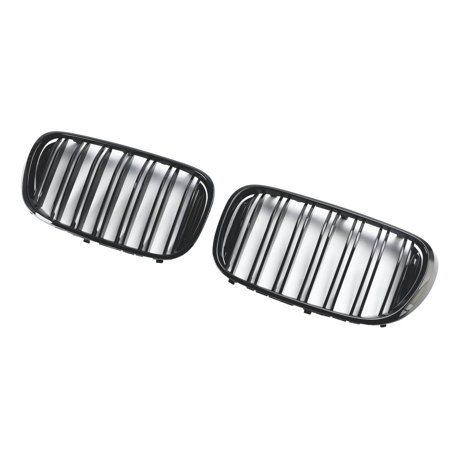 Zwart 2 Slat Grille Grill Fit voor BMW 7 Serie G11 G12 2016-18 Pre-LCI