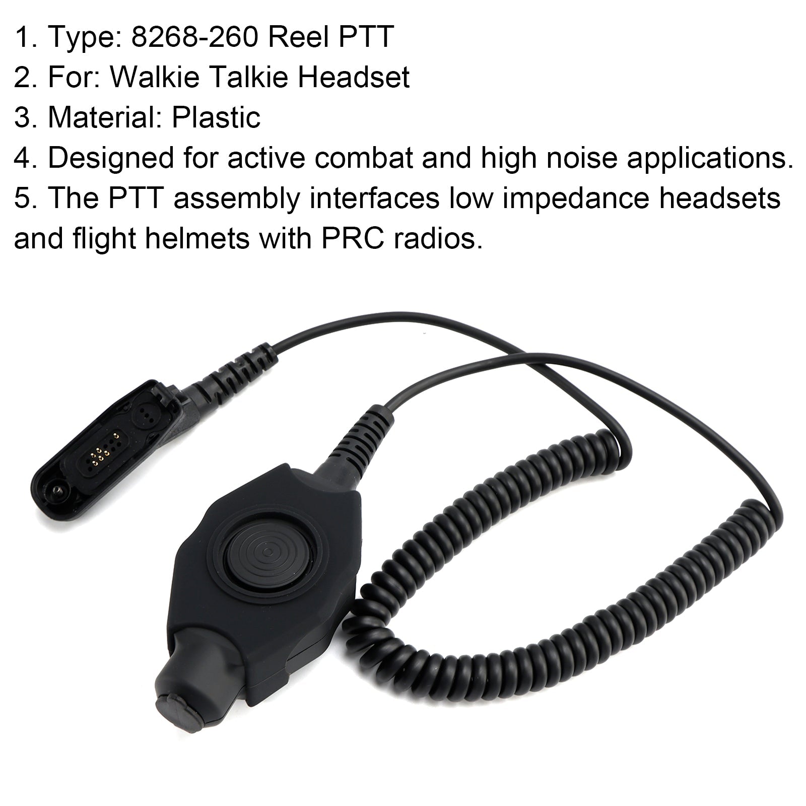 Bobine PTT 8268-260 pour XPR6300, XPR6350, XiR, P8200, DP3400, DGP4150, APX1000 et GP328D