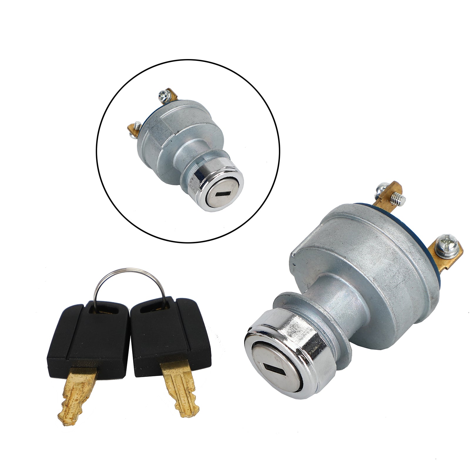 Przełącznik zapłonu z 2 kluczami do Caterpillar 9G7641