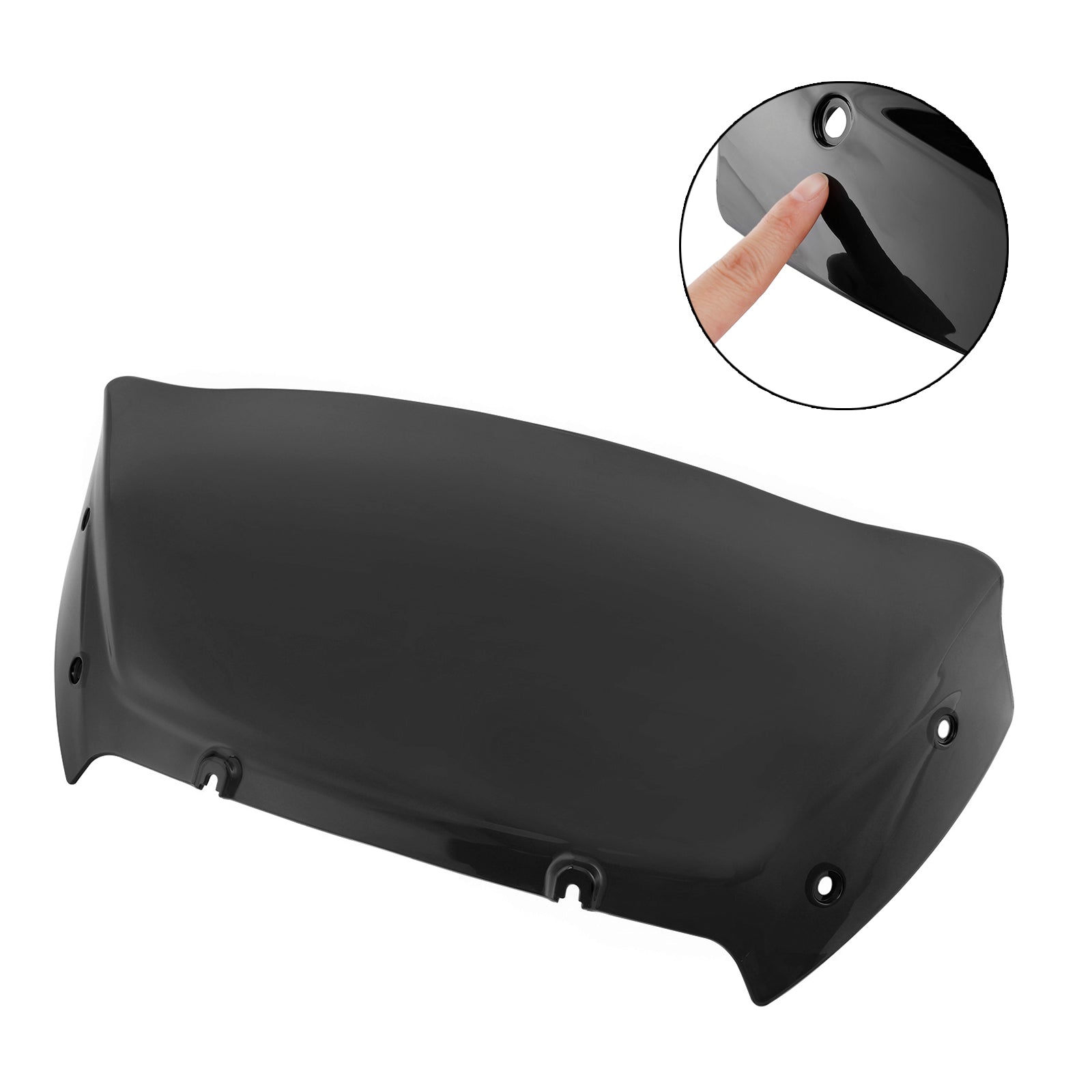 Vetrobransko steklo 9""za Touring Street Glide CVO 117 121 2023–2024"