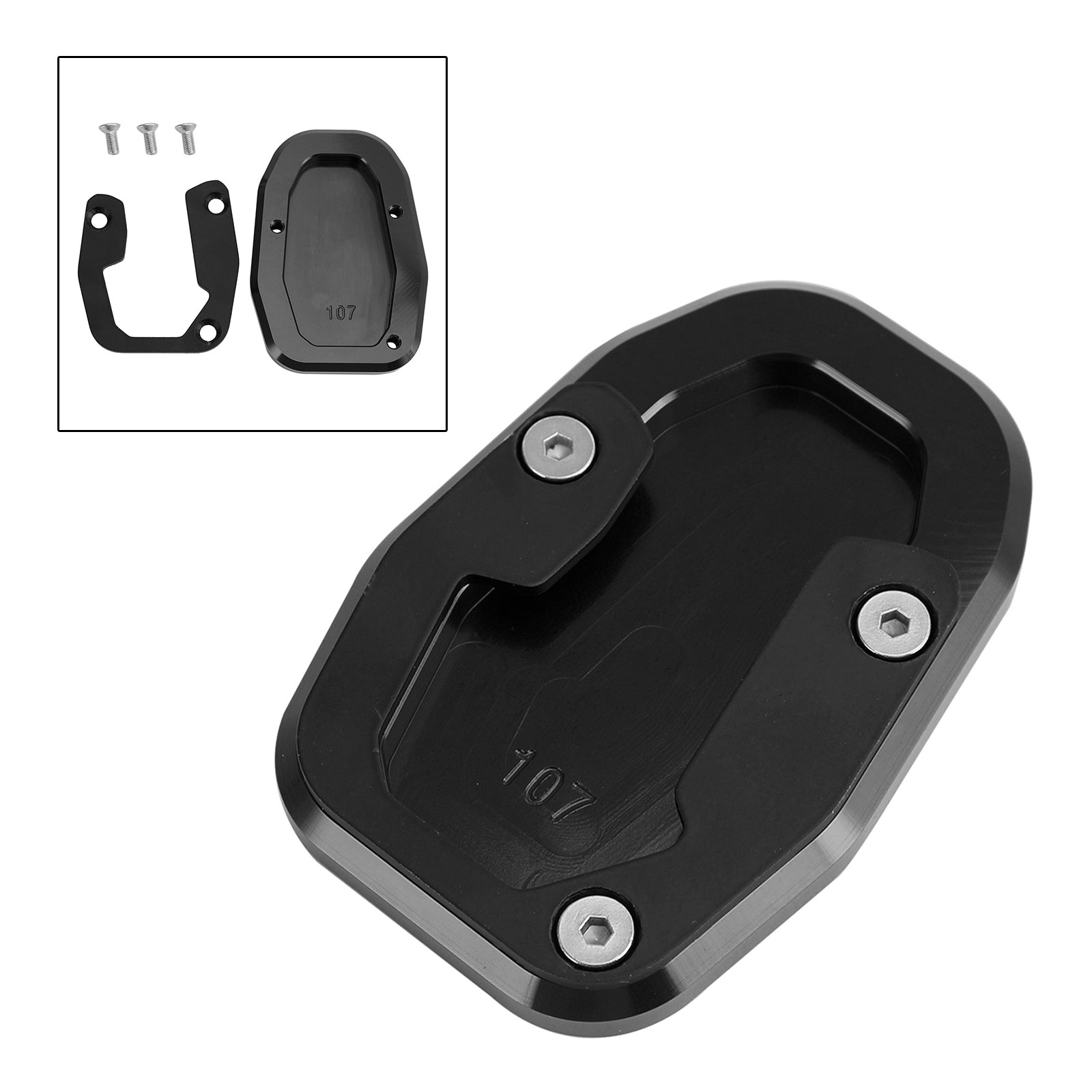 2022-2023 Desert Ducati X ingrandire la piastra della stampella laterale