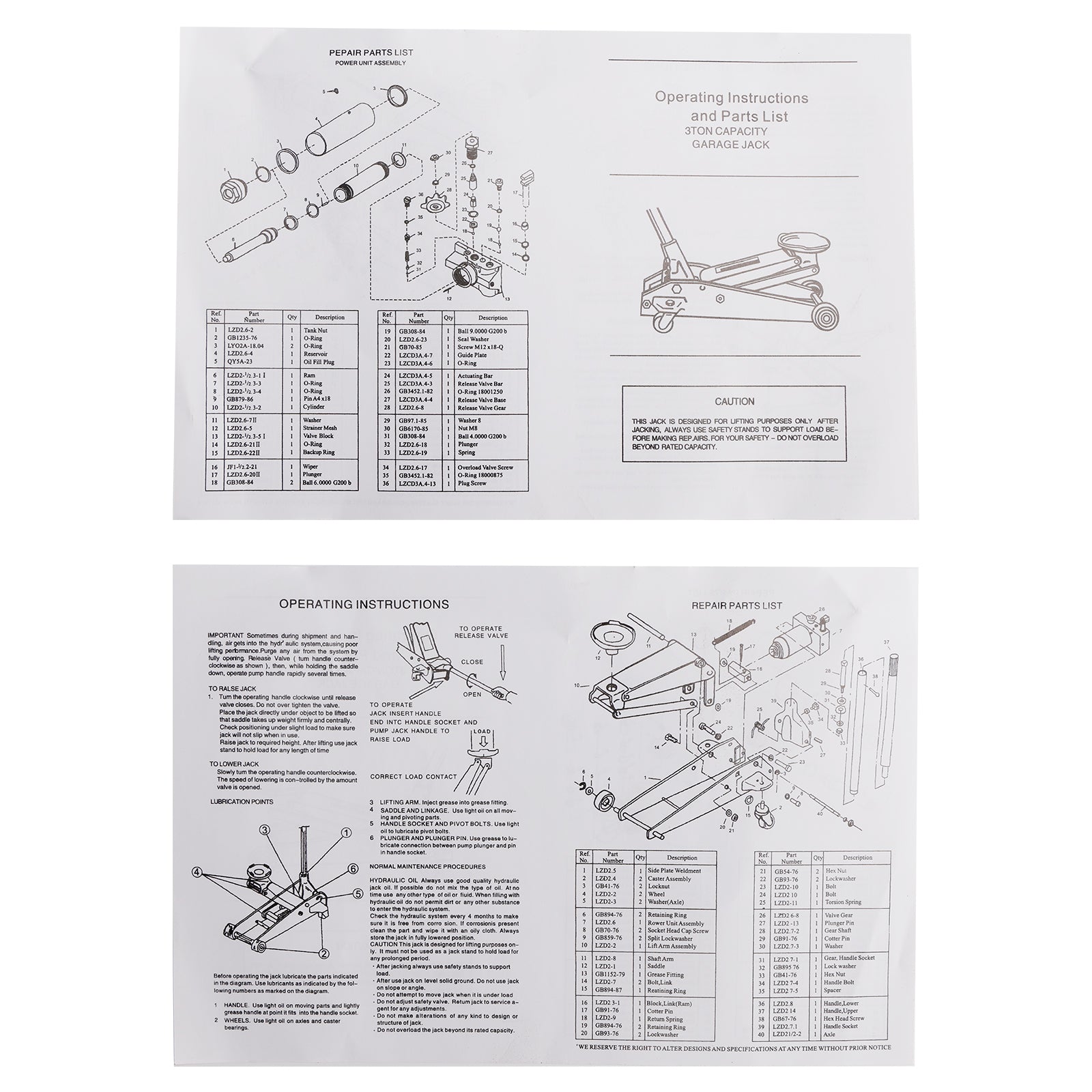 Cric de Sol 3 Tonnes en Acier Aluminium Double Piston Pompe de Levage Rapide Pour Automobile et Voiture