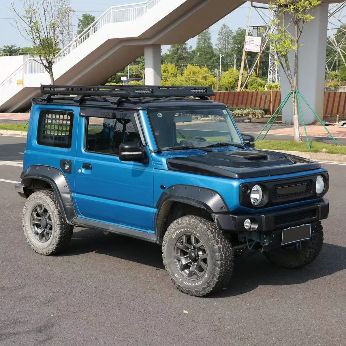 Barres de toit en aluminium pour Suzuki Jimny JB64 JB74 (2019-2026)
