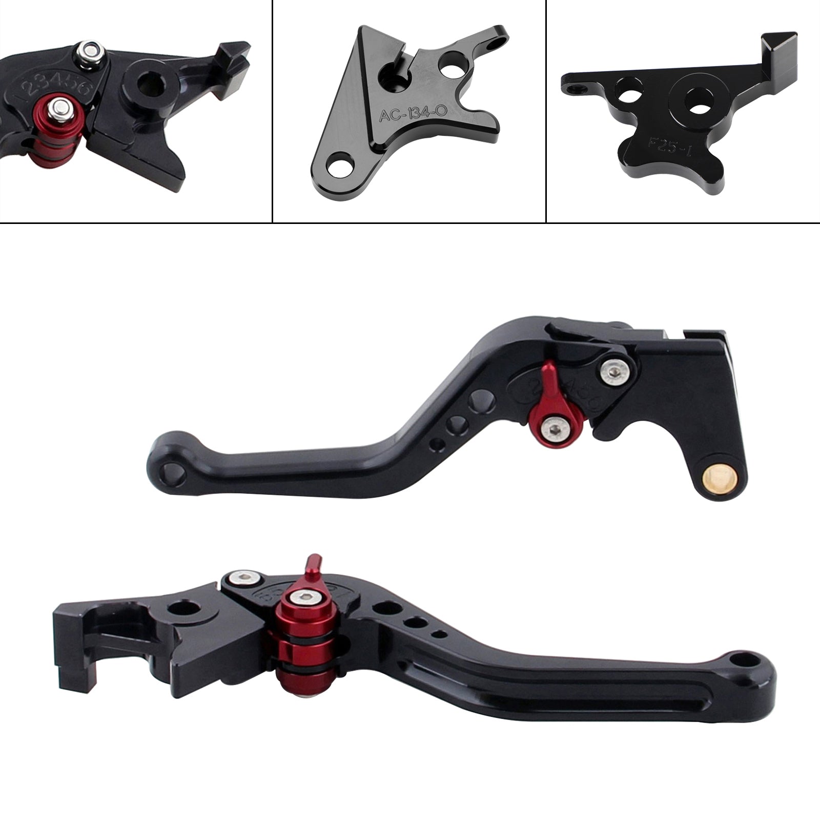 Krótka dźwignia hamulca i sprzęgła dla Honda CB350 CB350 2021-2023