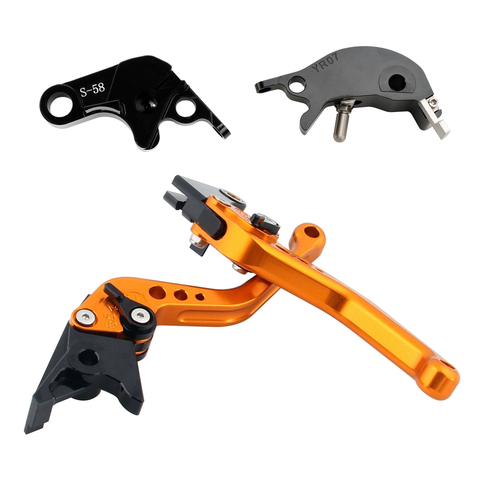 Leva corta freno e frizione per Yamaha YZF R7 MT-10/SP FZ-10/SP 2022-23