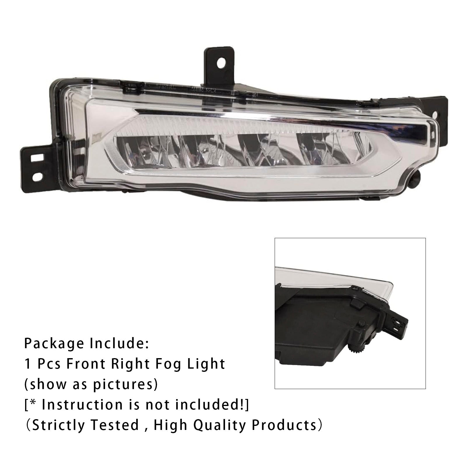 Luce della nebbia antincendio prima di destra al LED per BMW X3 G01 G08 X4 G02 2018-2019 63177412528
