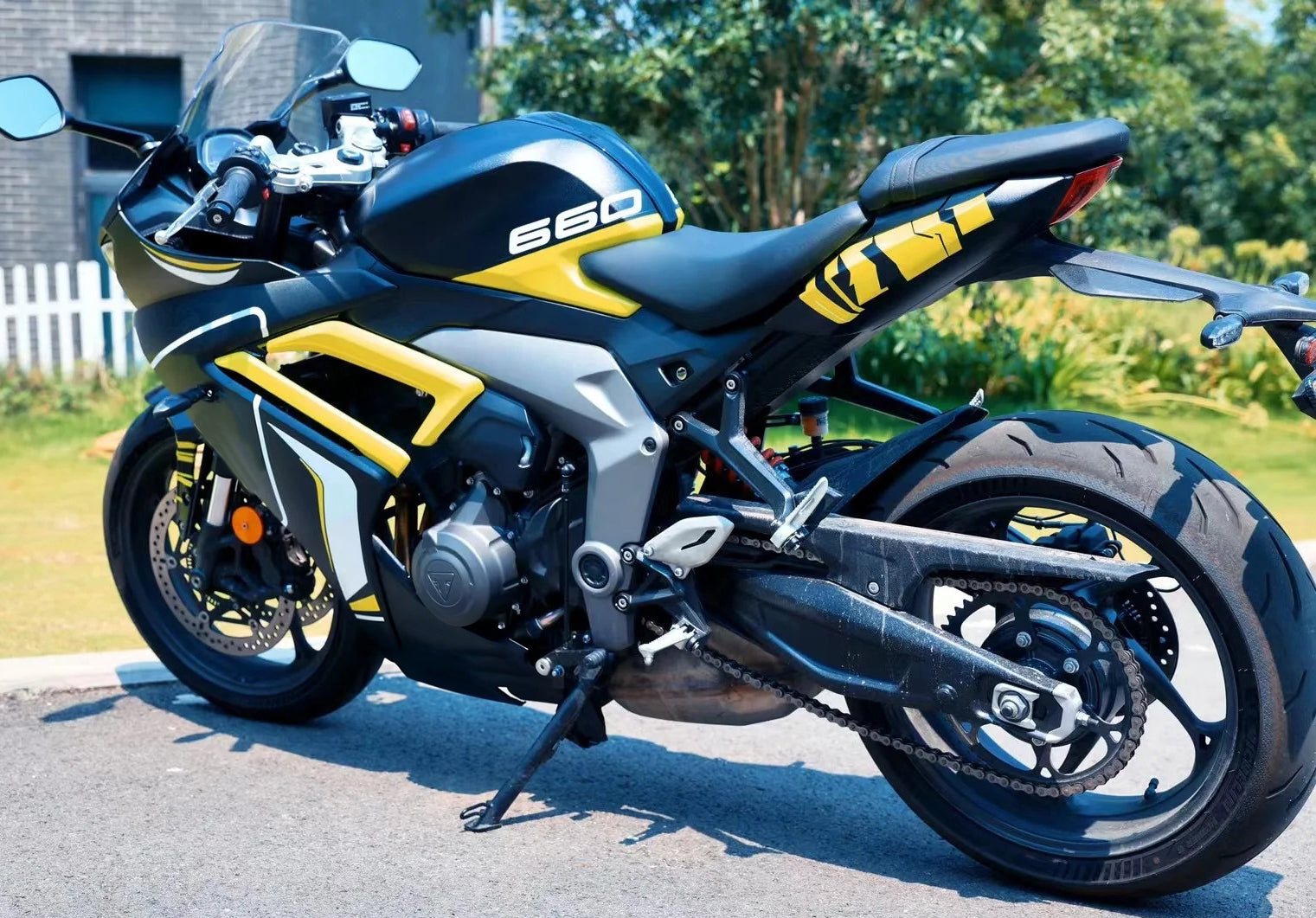 Kit de carénage injecté en plastique ABS pour Triumph Daytona 660 2024-2025