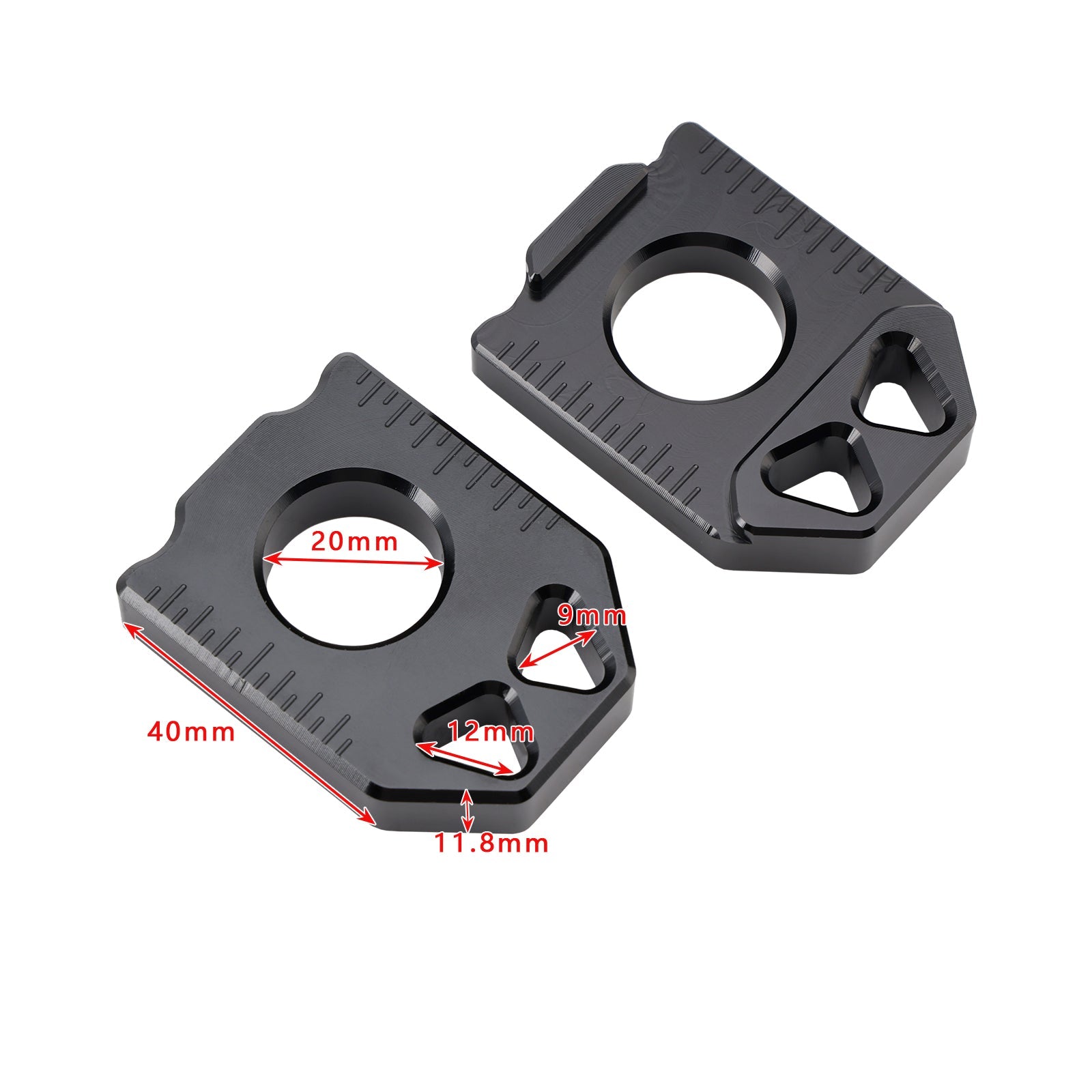 Blok&CNC os zadnjega napenjalnika verige za SUZUKI DRZ400SM 400S 400E 2005-2024