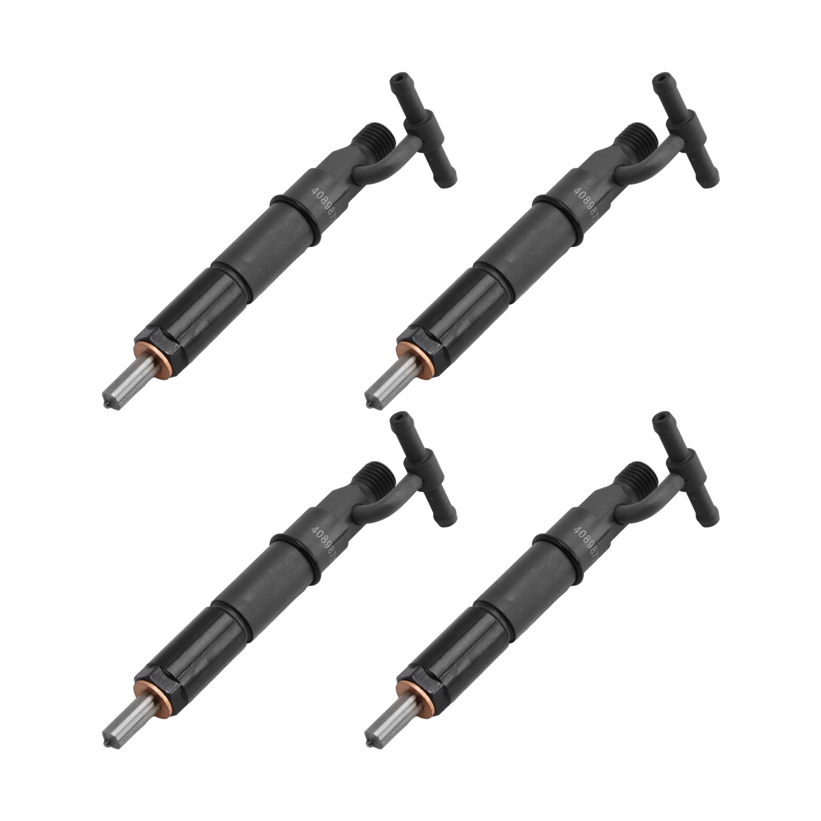 4 inyectores de combustible para motor Cummins B3.3 QSB3.3 4089877 4955572 4944482