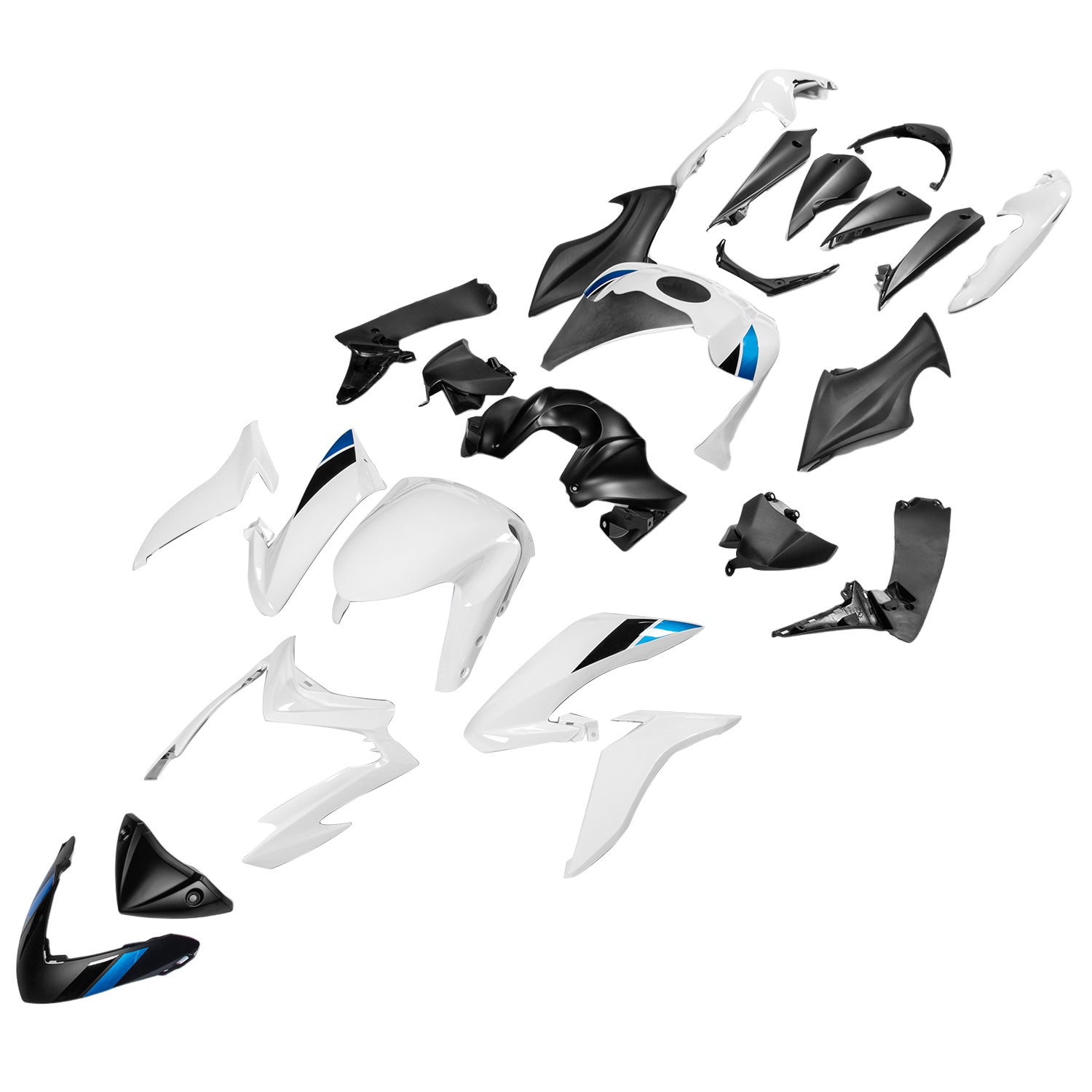 Plastični komplet za telo za telo, ki je injiciran za Suzuki GSX-S 1000 2015-2020 04#