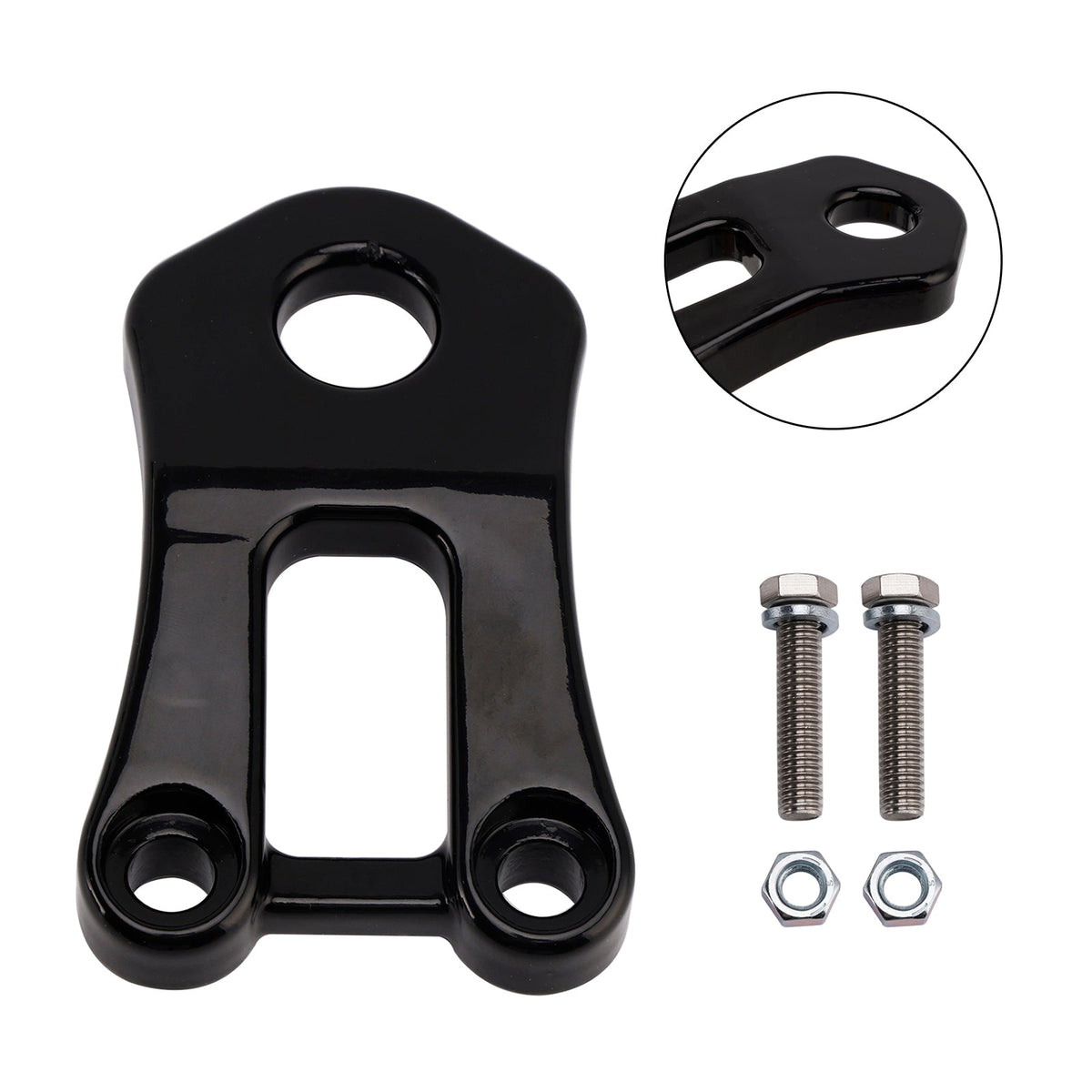 Accessoires d'attelage arrière 2"" pour Yamaha Big Bear 400 YFM Grizzly 350 400