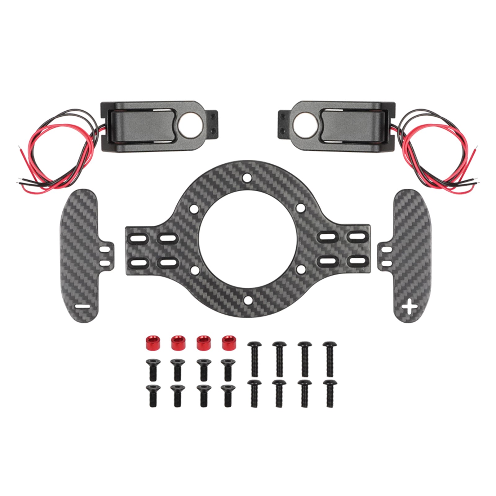 Palets de cambio de velocidad para el volante de simulación de juegos de carreras con soporte magnético