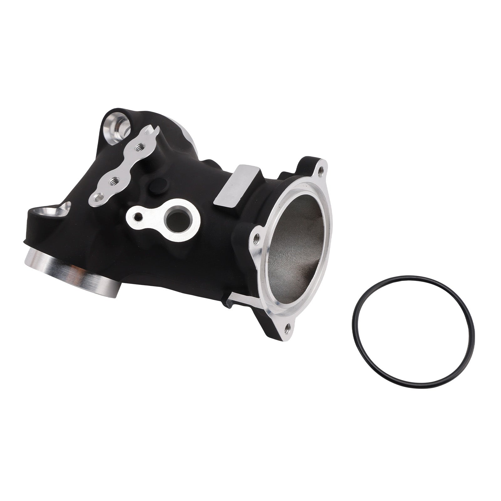 Collecteur d'admission noir haute performance 55 mm pour Softail Fat Bob FXFB (2018-2019) - Référence : 27200016A