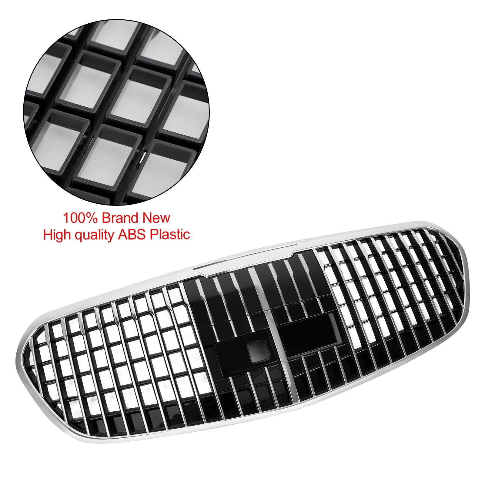 Griglia anteriore in stile Maybach per Mercedes Benz Classe S W223 S450L S500 S580 2021+