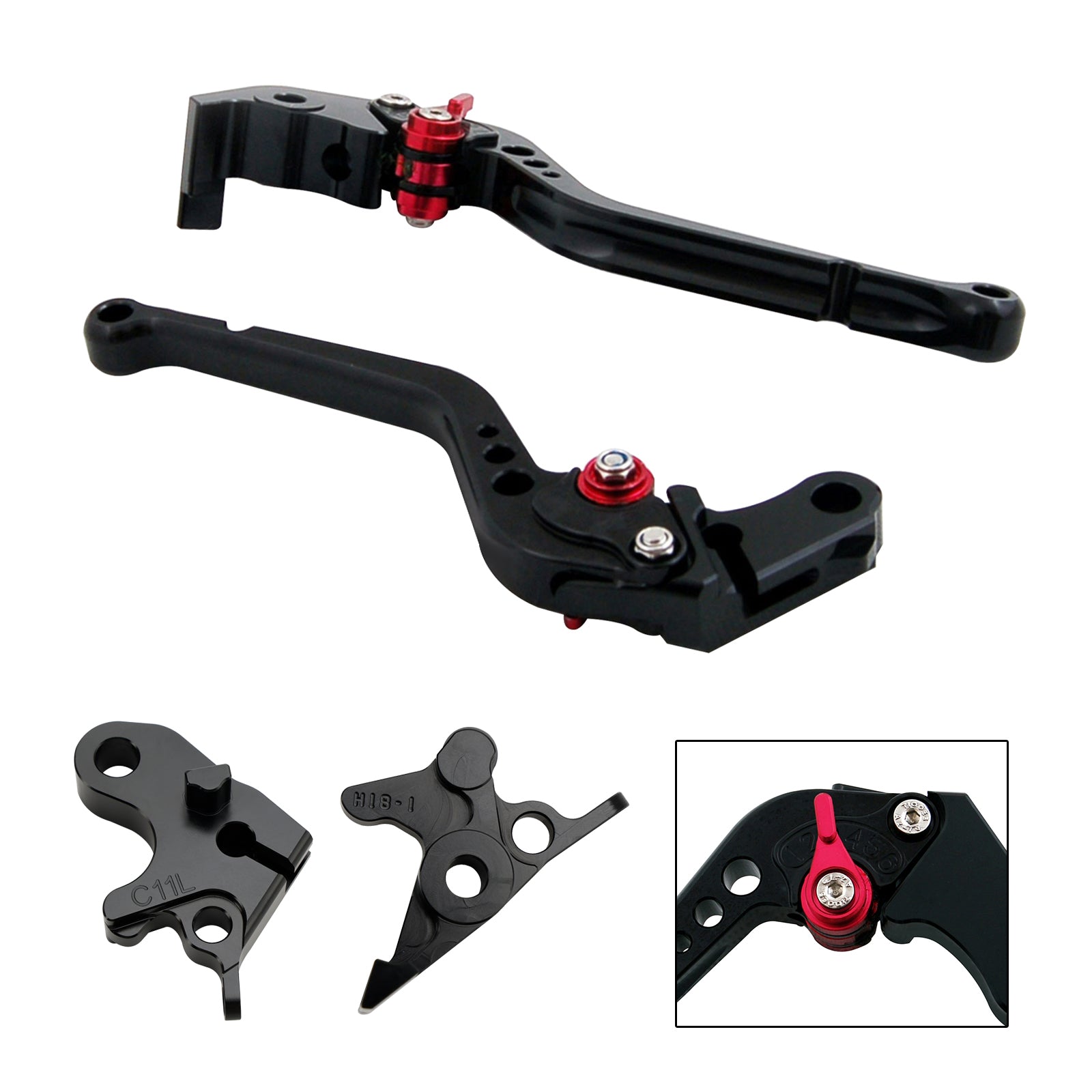 Długa dźwignia hamulca i sprzęgła dla Honda CRF1100L Africa Twin 2020-2021