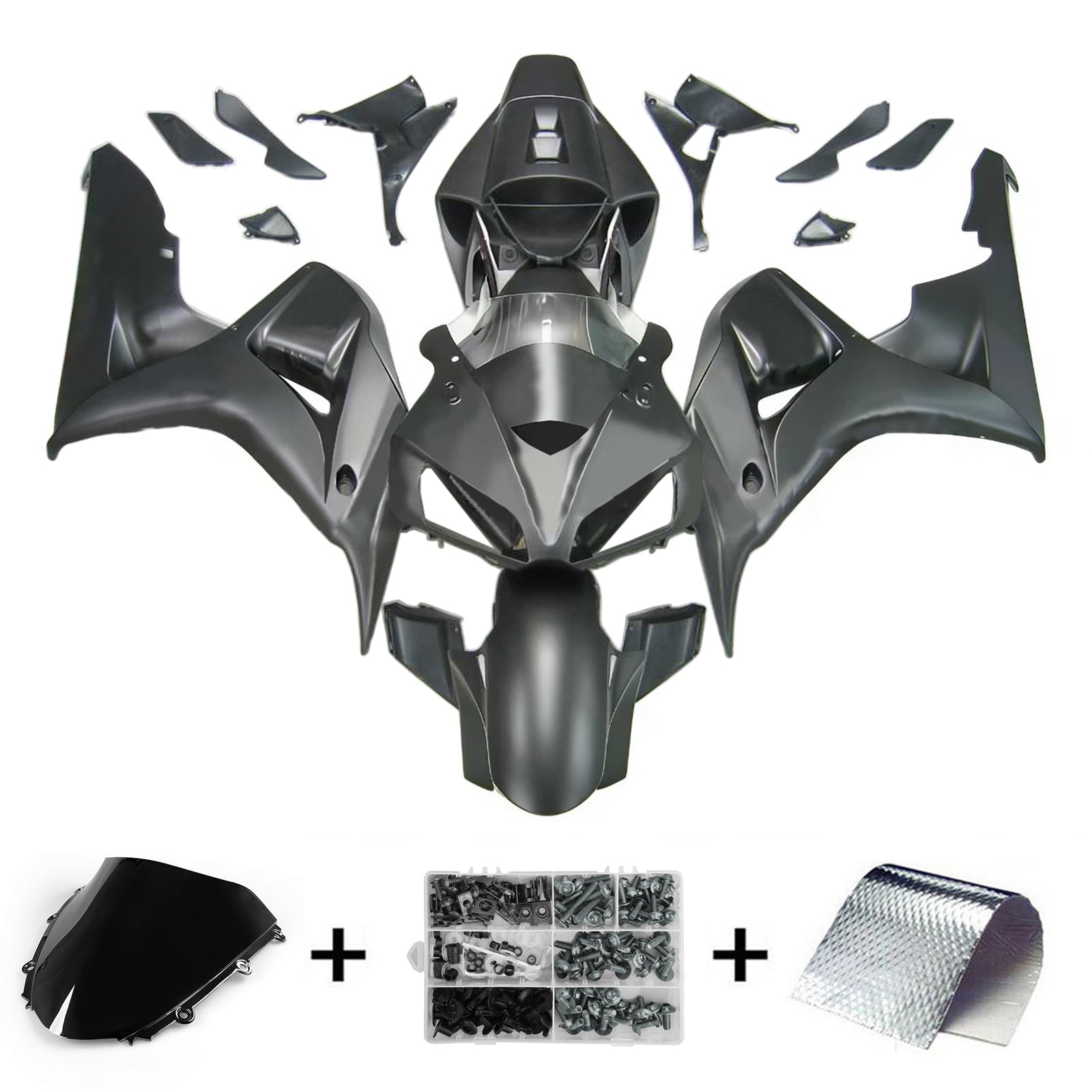 Kit de carénage injecté en plastique ABS pour Honda CBR1000RR 2006-2007