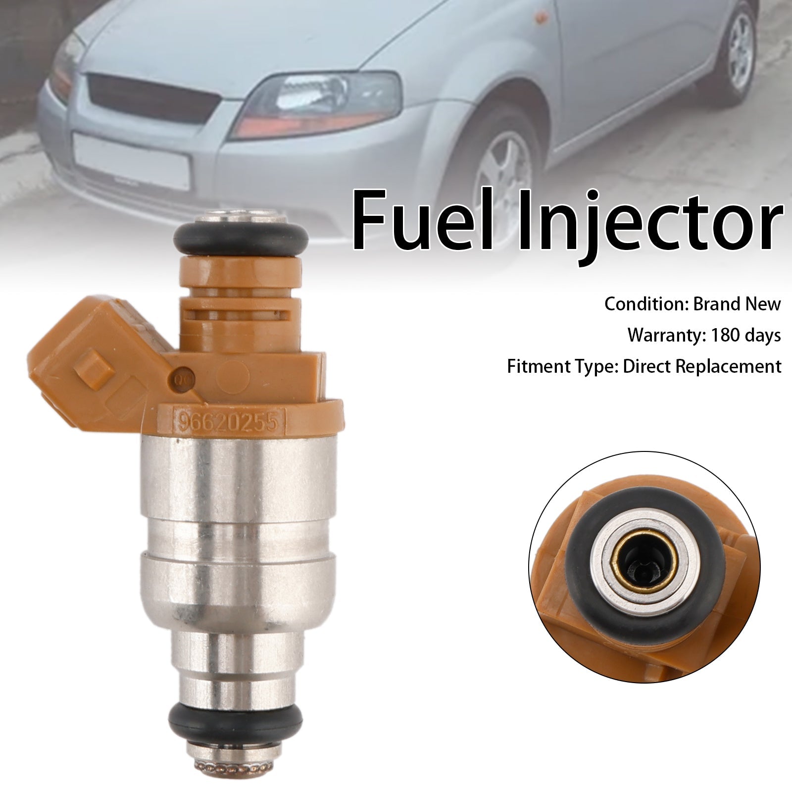 Injecteur de carburant 1 pièce 96620255 pour Chevrolet Fit Daewoo Matiz 0,8 L 1,0 L 96518620