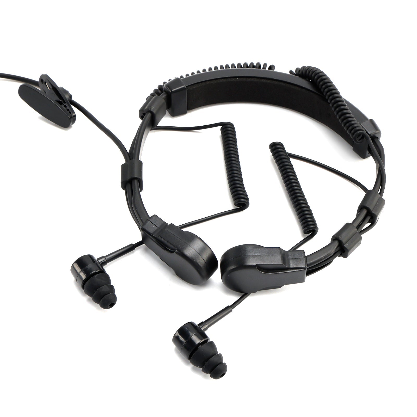 Casque anti-vibrations télescopique K-Head pour TK-208, TK-220, TH-D7 et TH-F6
