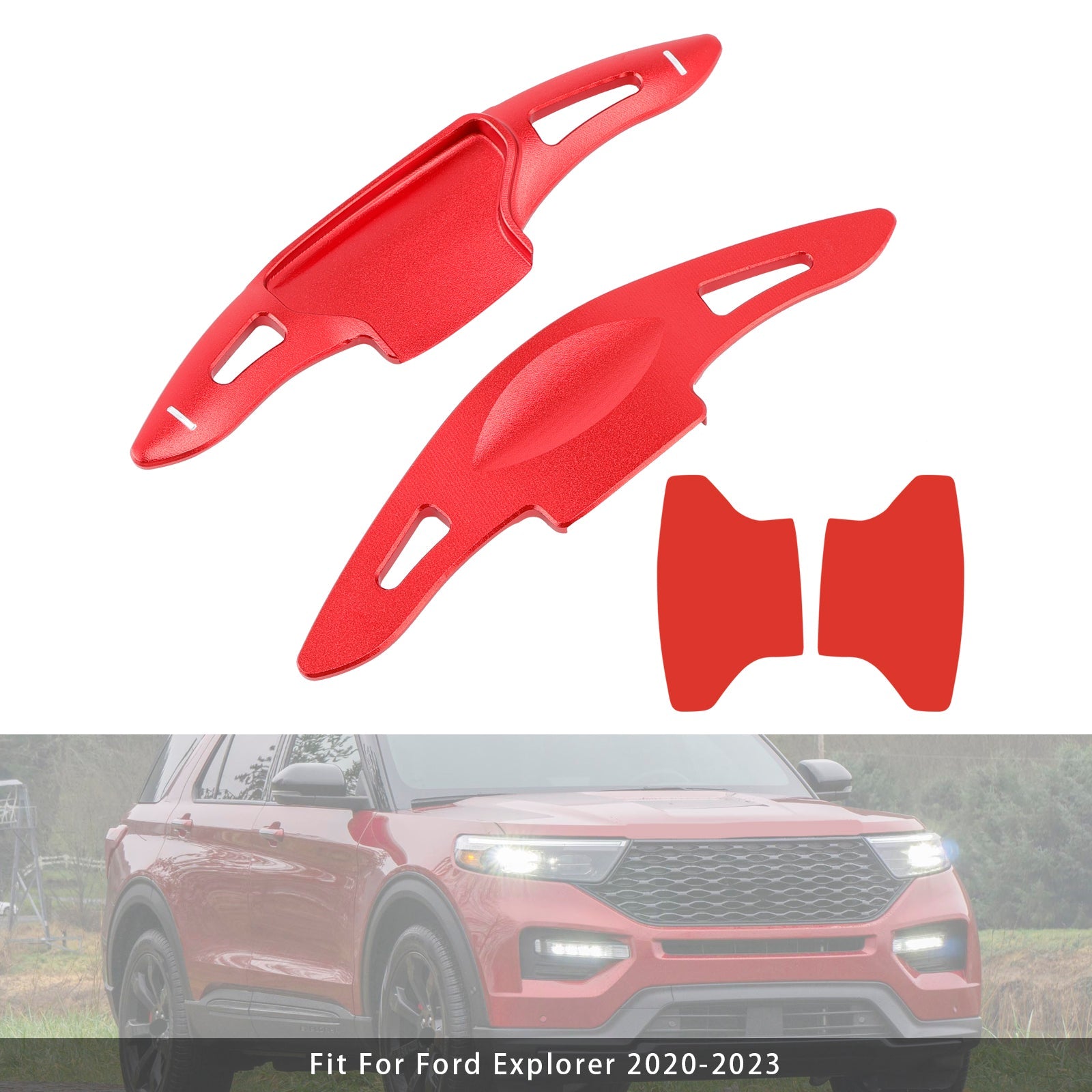 Extension de palettes de changement de vitesse au volant pour Ford Explorer 2020-2023 en aluminium